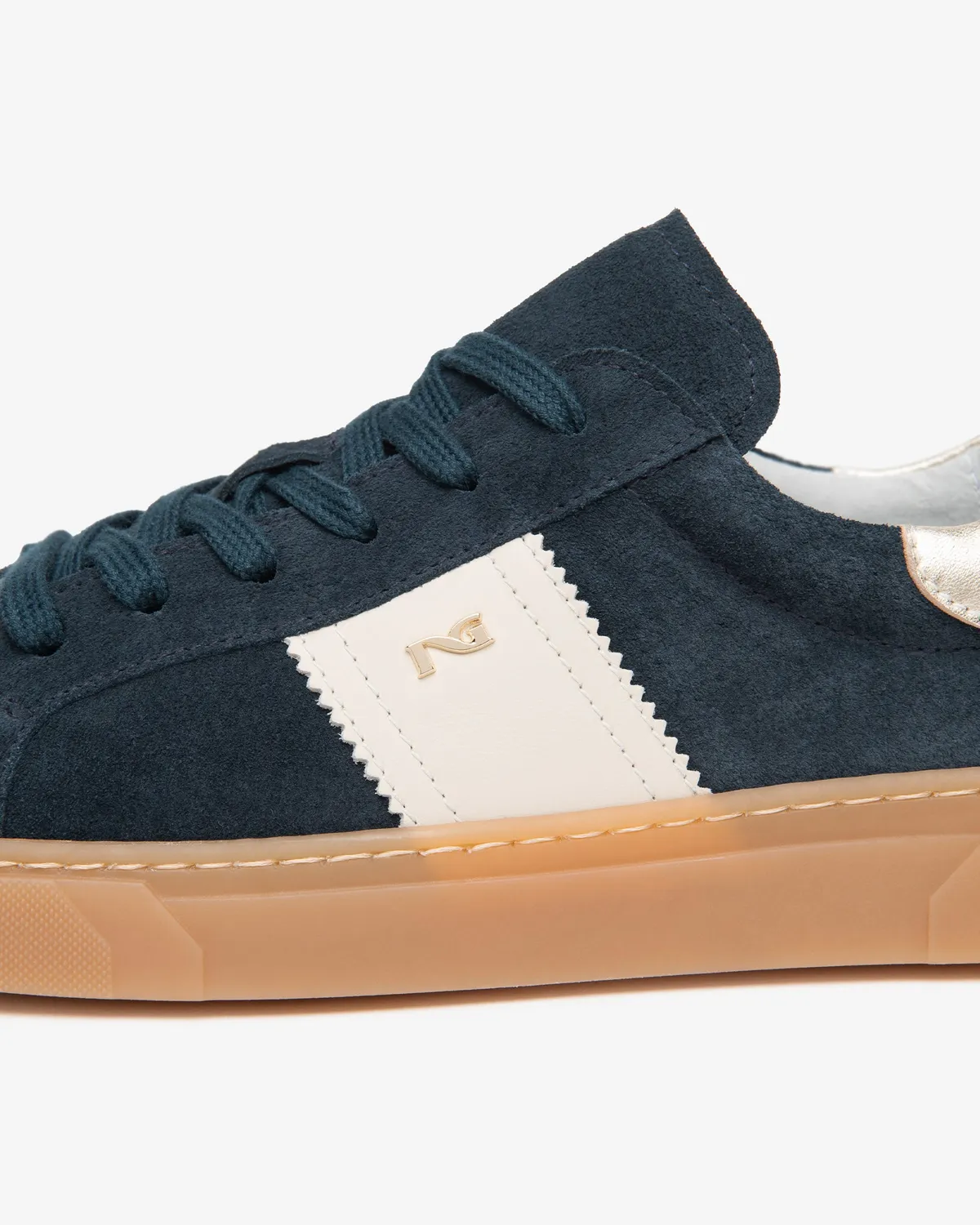 NeroGiardini sneakers piele intoarsa dama siret