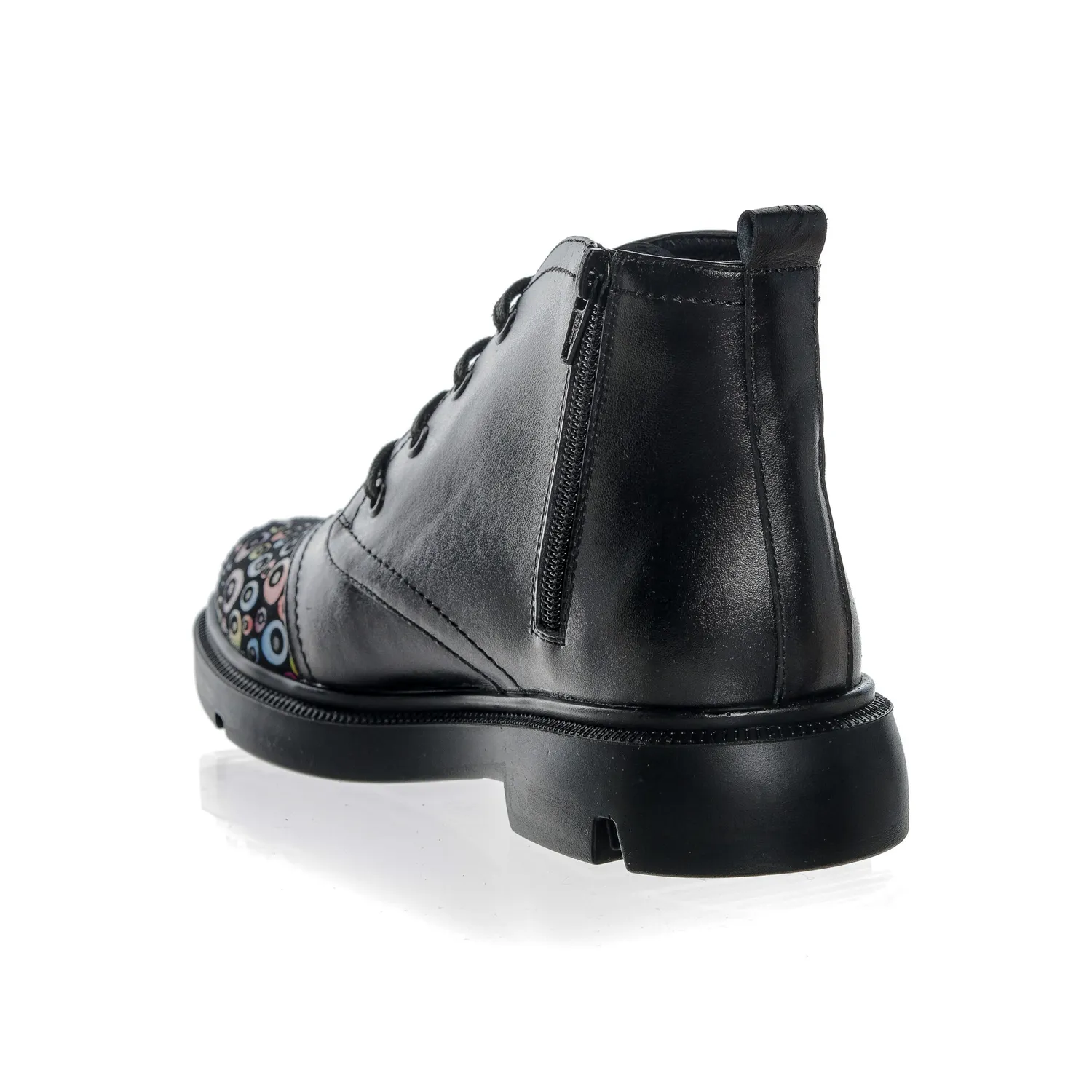Catinca Shoes BC17 NBCC ghete dama piele naturala cerculete