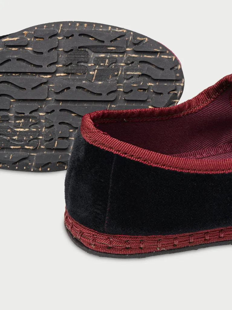 Flagelus Flaminia Kids pantofi copii bleumarin catifea