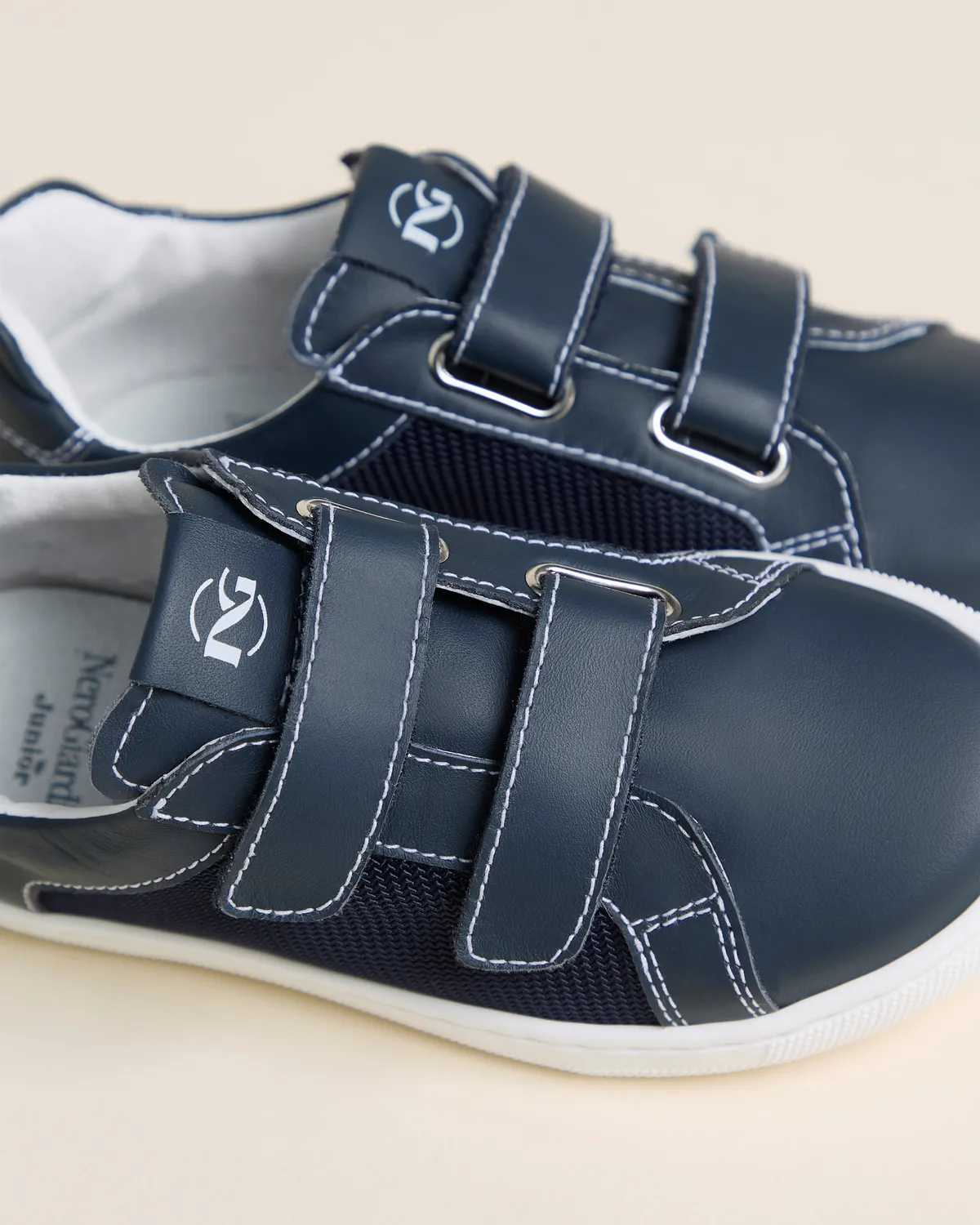 NeroGiardini Junior adidasi baieti textil piele