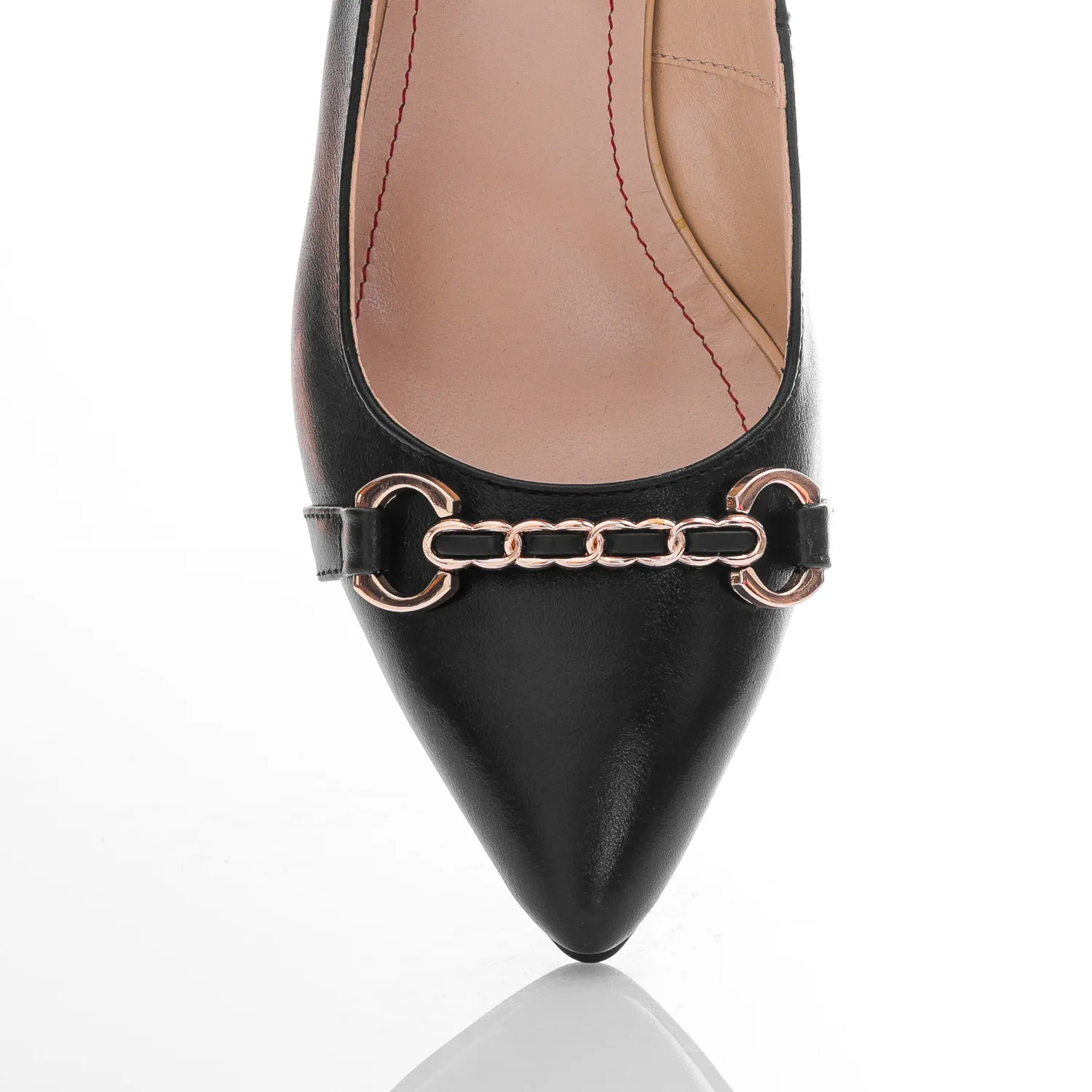 Catinca Shoes A52 N pantofi dama piele negru box