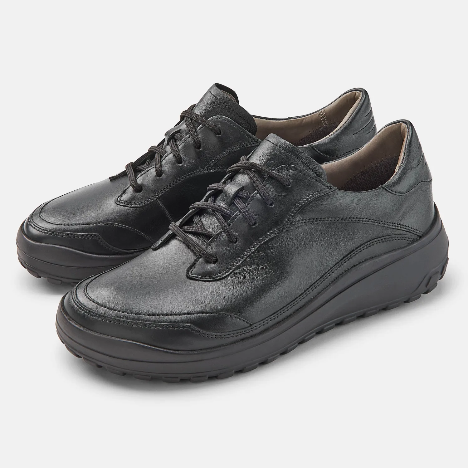 Bär Lifestyle Quinn pantofi bărbați negri piele