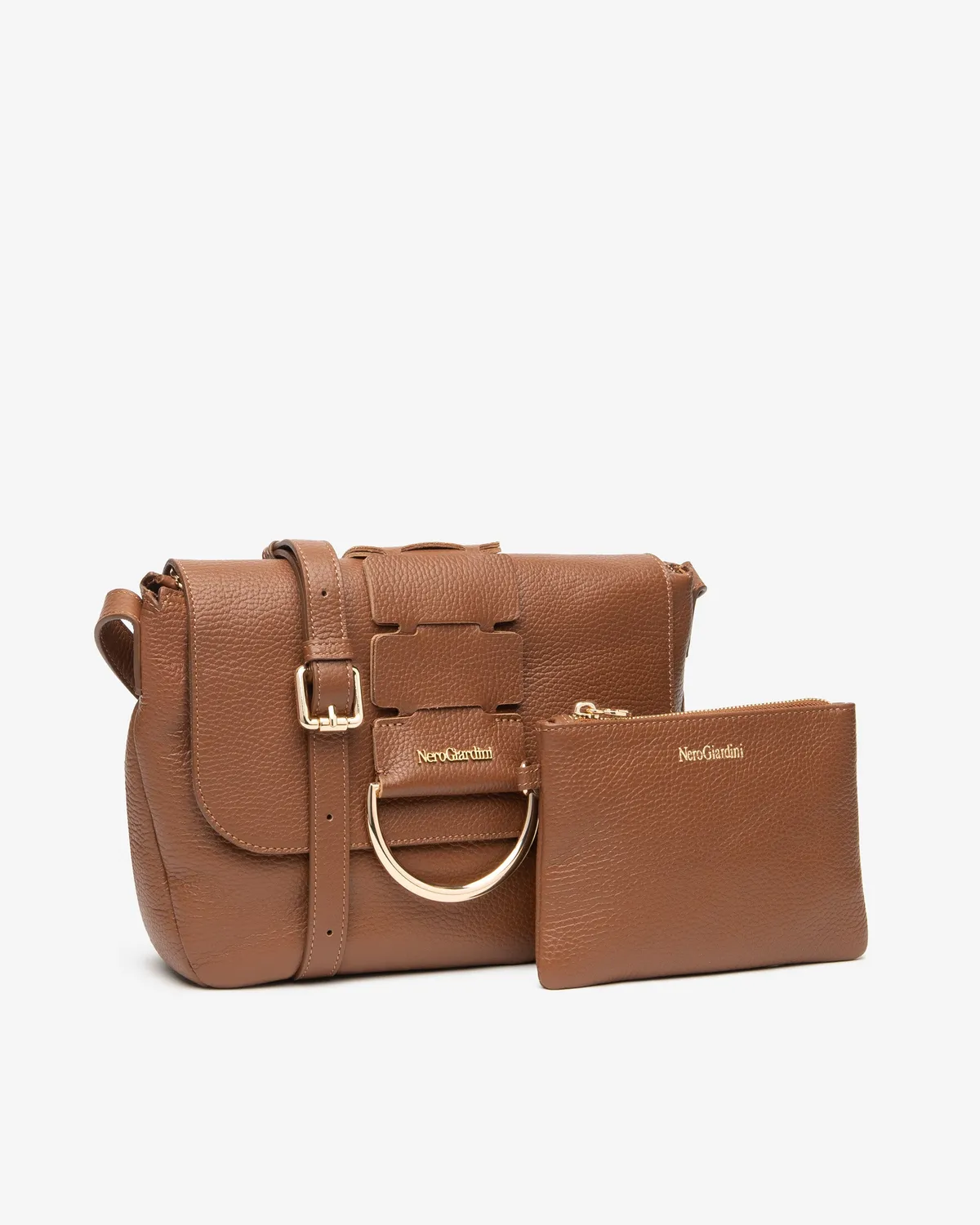 NeroGiardini geantă crossbody damă piele