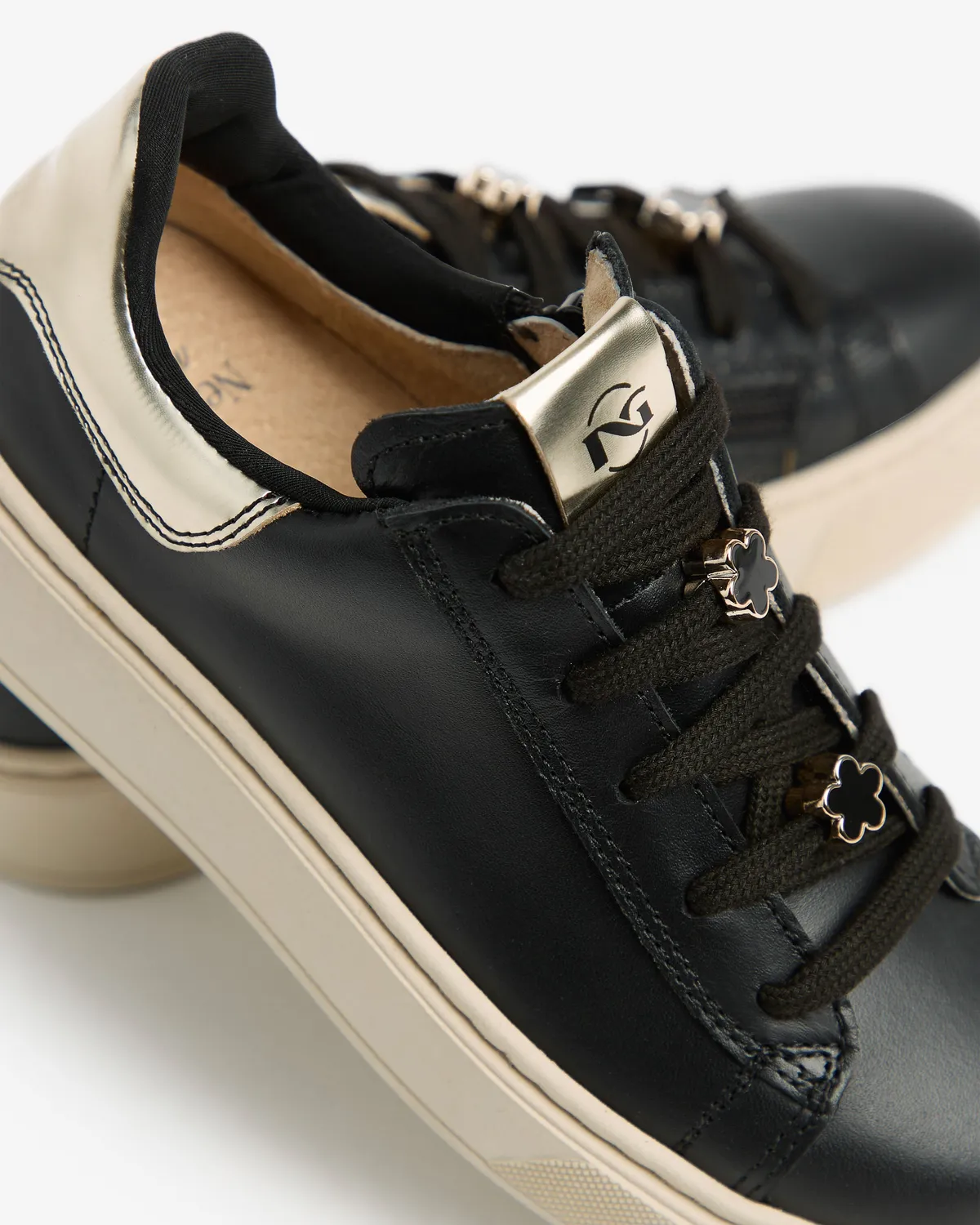 NeroGiardini sneakers fete piele talpa usoara