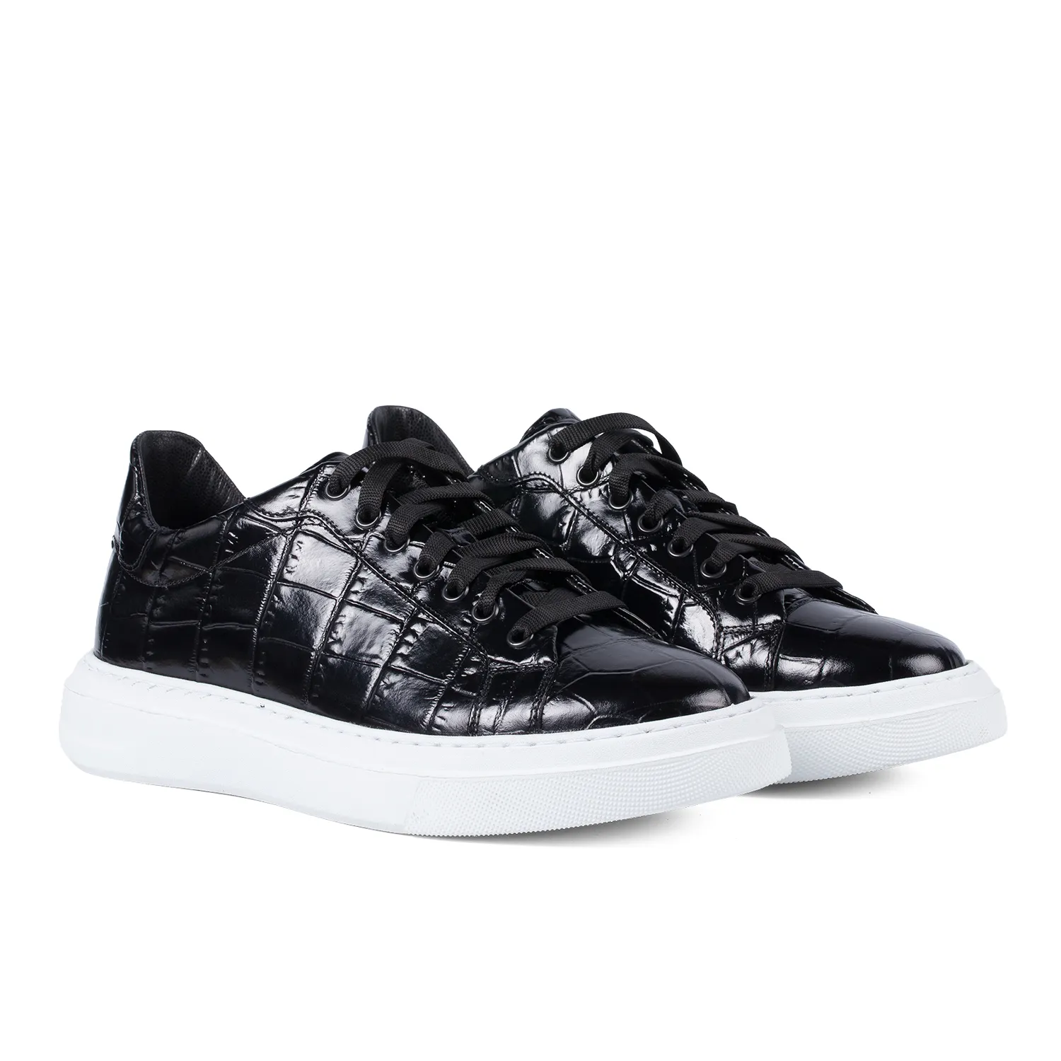 Lucas Shoes Sneaker 510 sneakers negri croco
