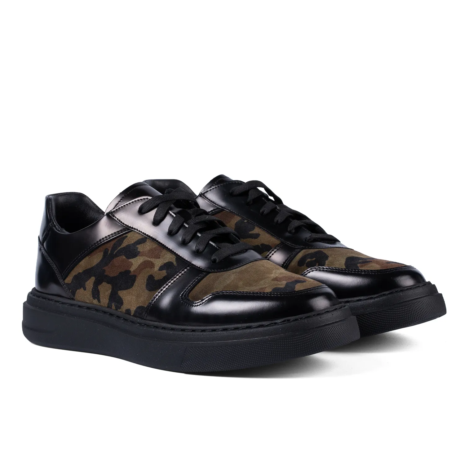 Lucas Shoes 002 sneakers Chile camuflaj piele naturala