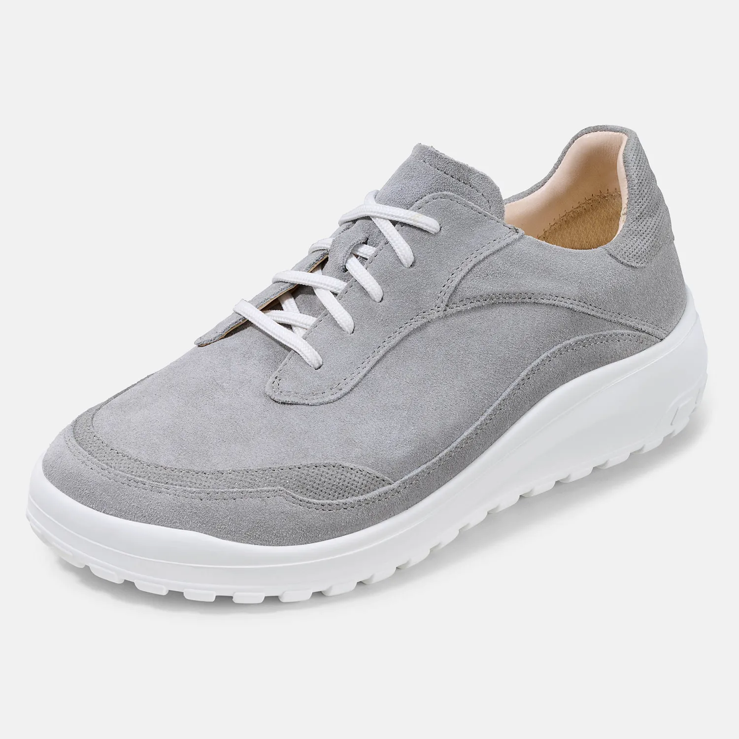 BÄR Lifestyle Quinn sneakers damă cognac piele talpă Light-Hike