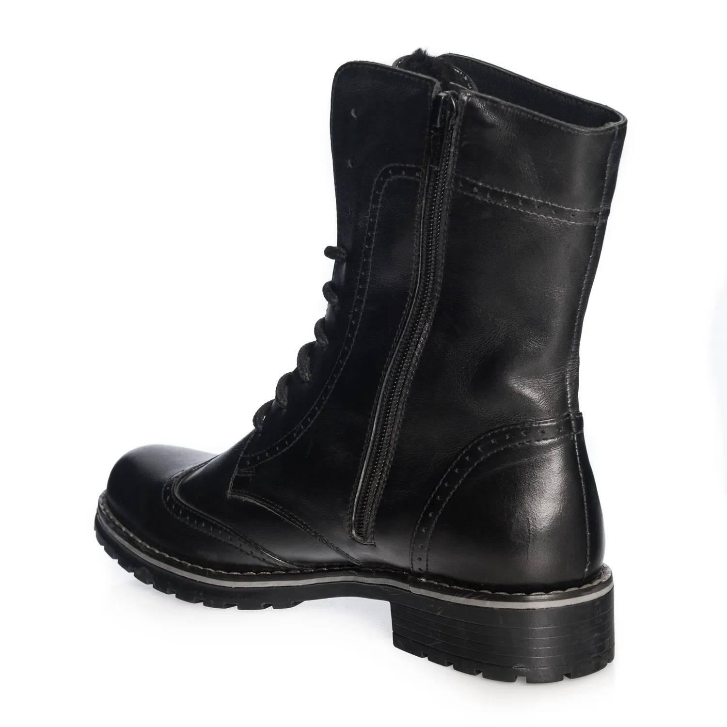 Catinca Shoes BC4 N ghete damă piele negre