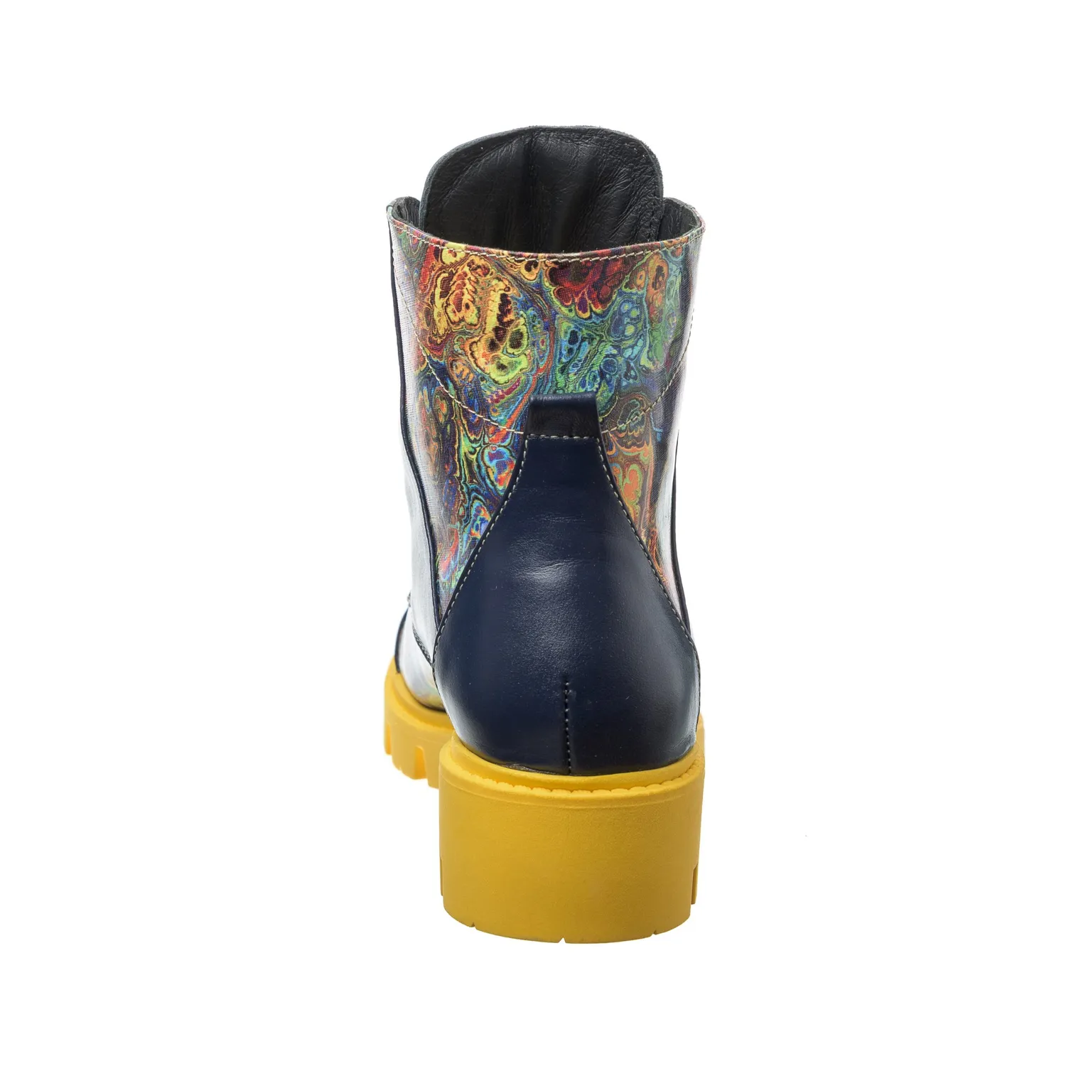 Catinca Shoes BC20 BBP bocanci dama piele naturala blue pictura