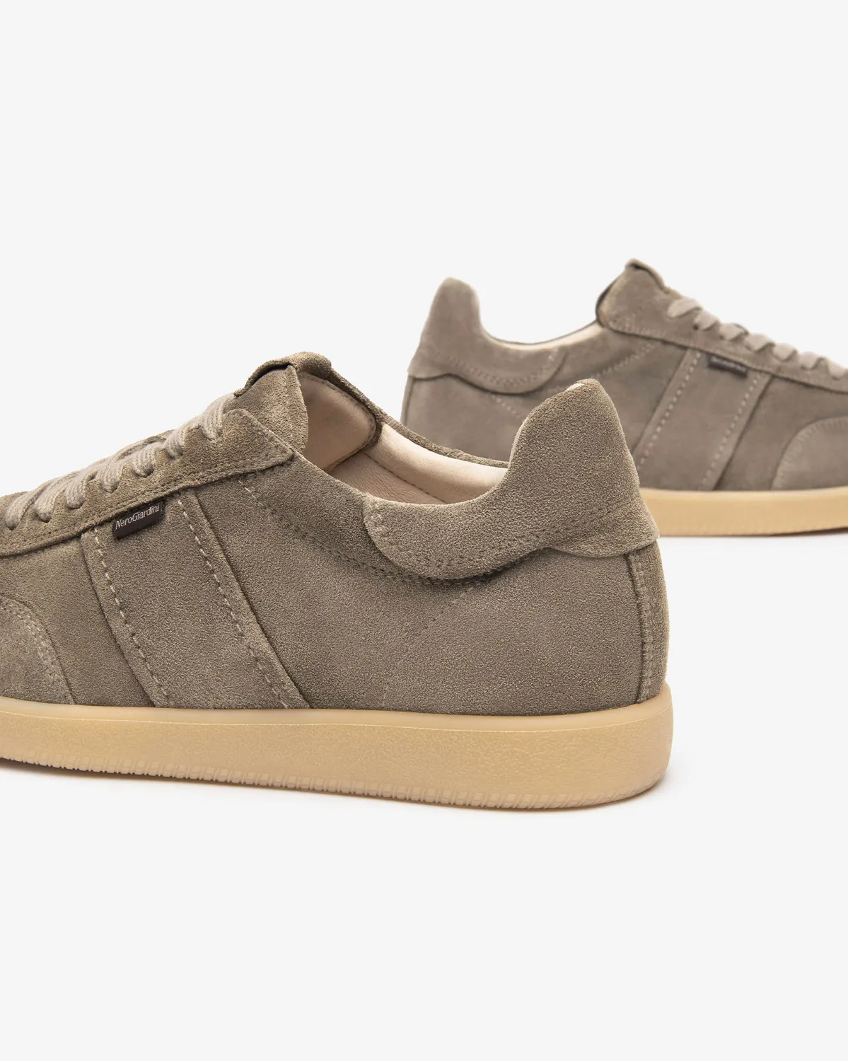 NeroGiardini sneakers piele intoarsa barbati de vara