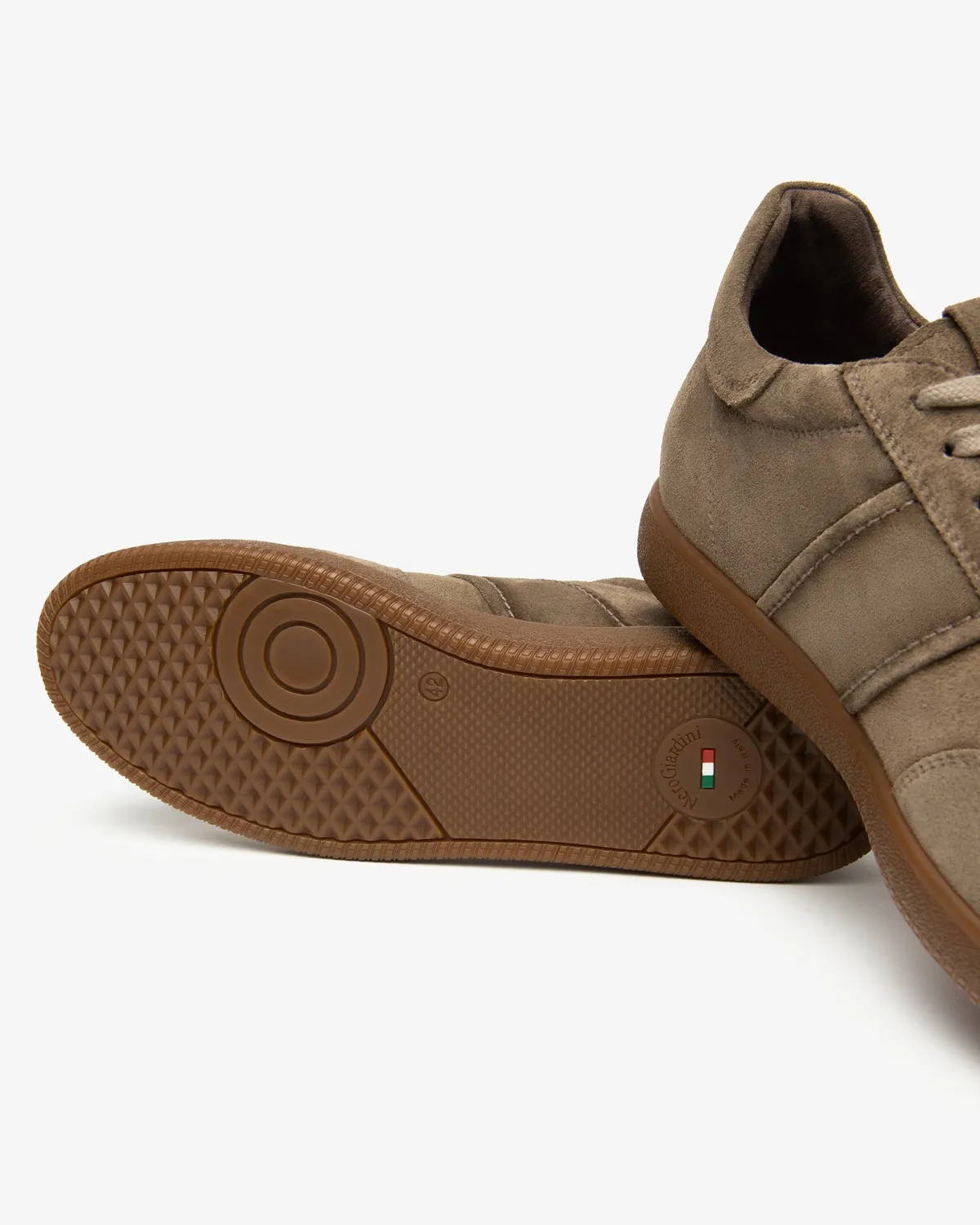 NeroGiardini sneakers barbati piele intoarsa casual
