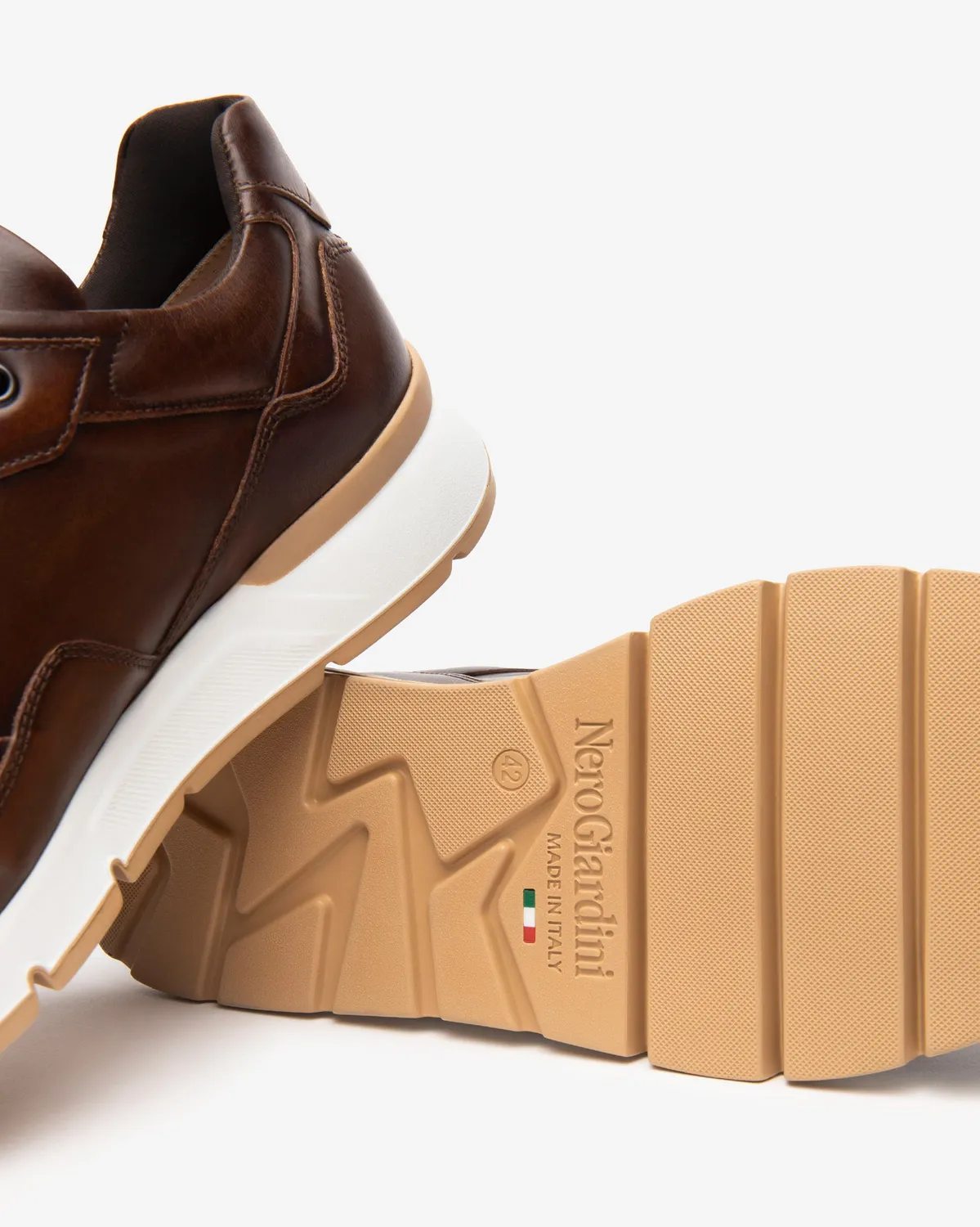 NeroGiardini sneakers piele barbati primavara