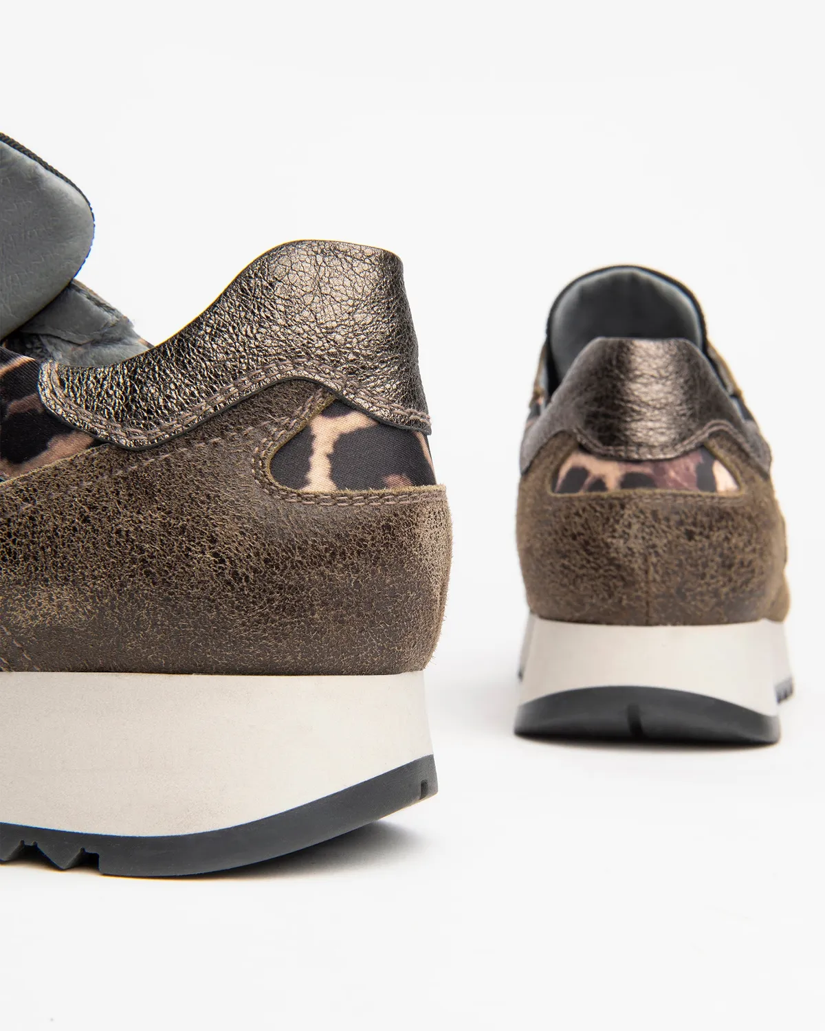 NeroGiardini sneakers dama piele intoarsa talpa 3,5 cm