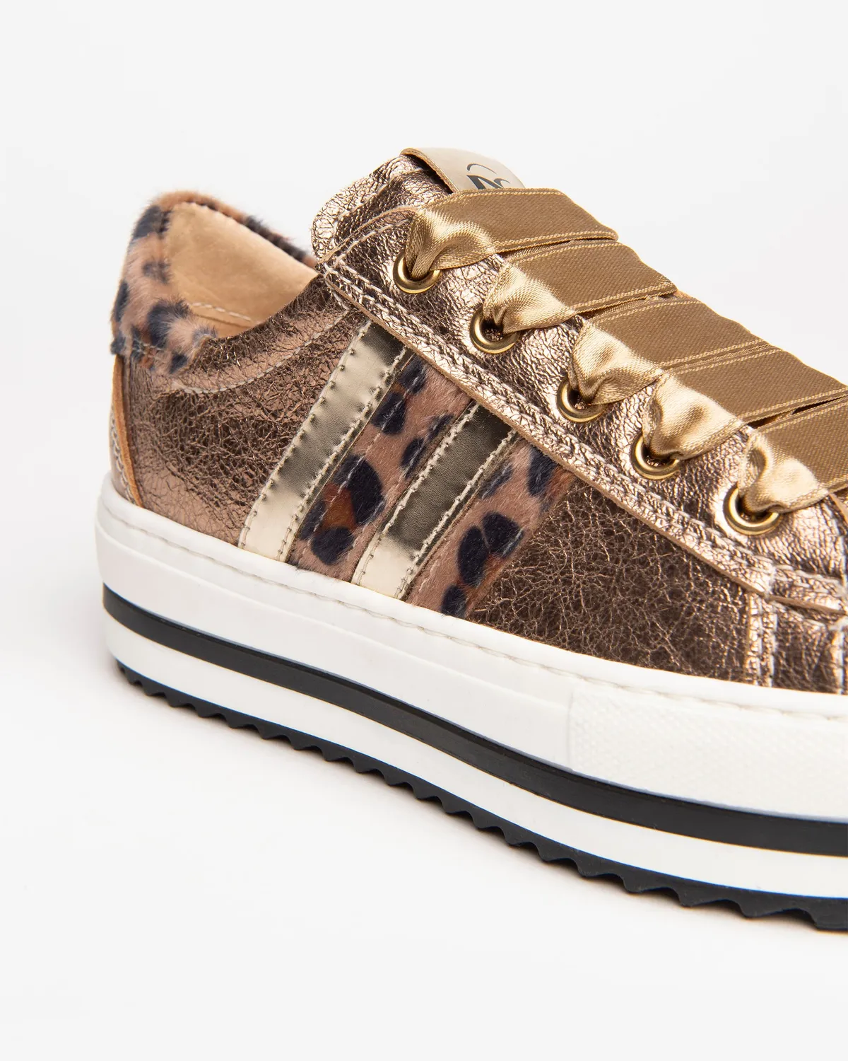 NeroGiardini sneakers fete lac siret satinat marimi 31-39