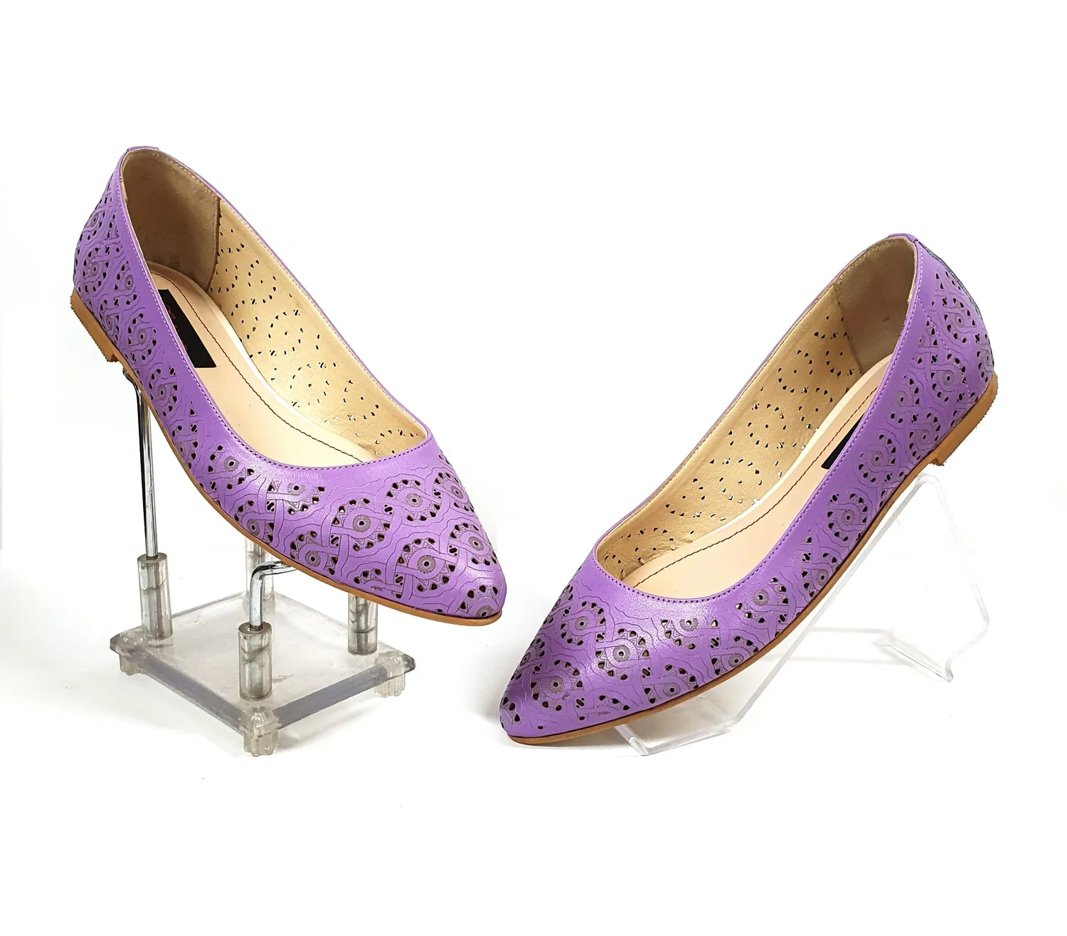 Catinca Shoes STP L balerini dama piele naturala lila