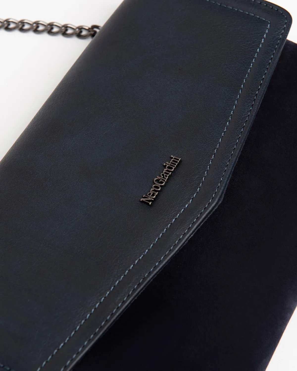 NeroGiardini plic dama clutch piele eleganta seara