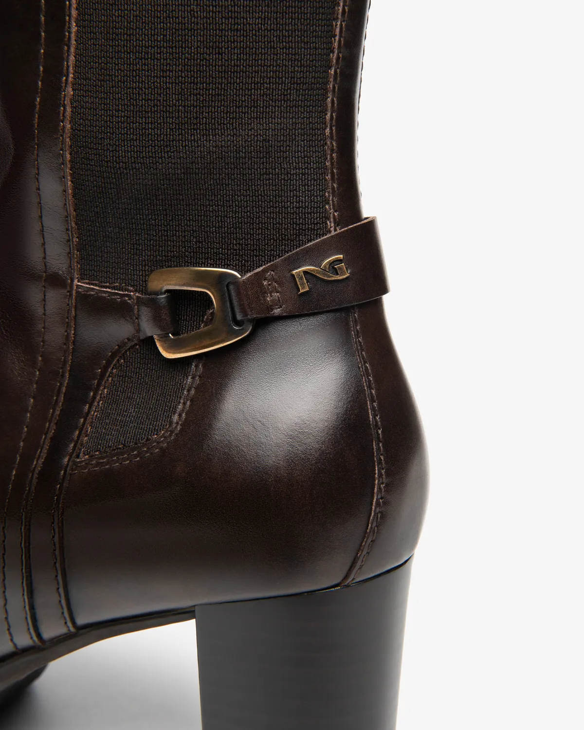 NeroGiardini cizme piele dama platforma toc 70