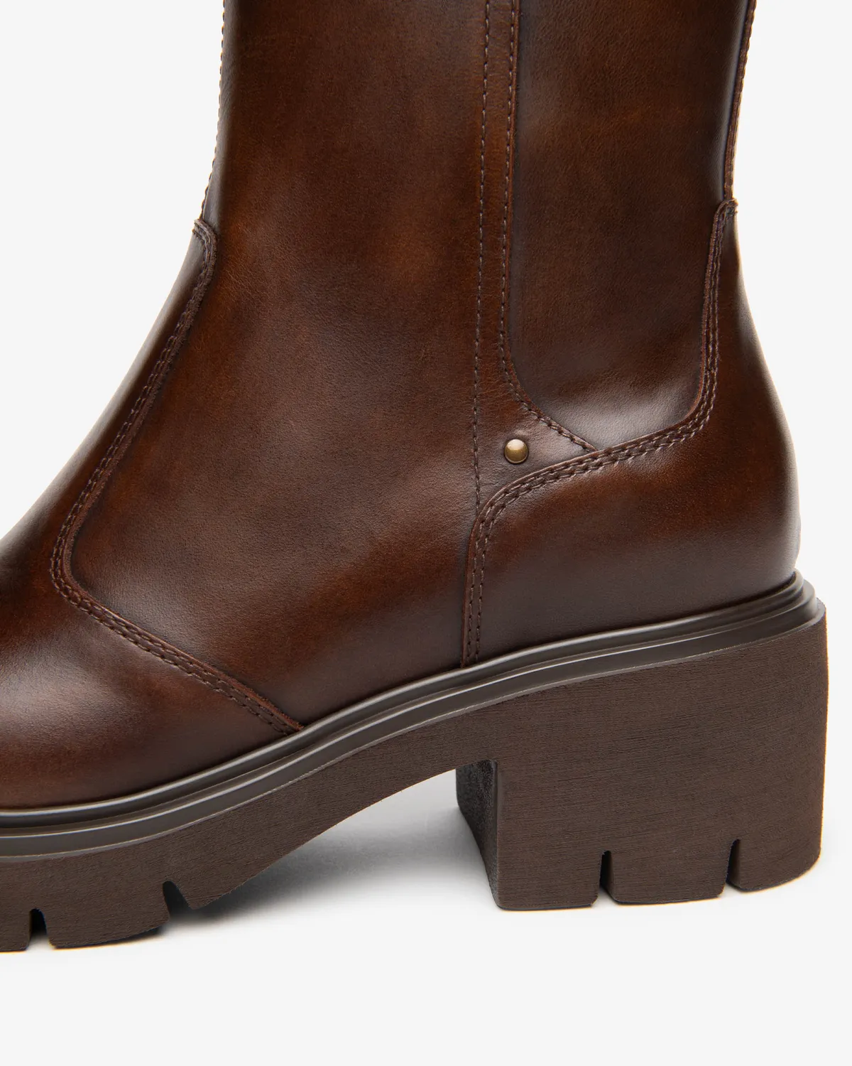 NeroGiardini botine piele femei toc 60 mm cu fermoar