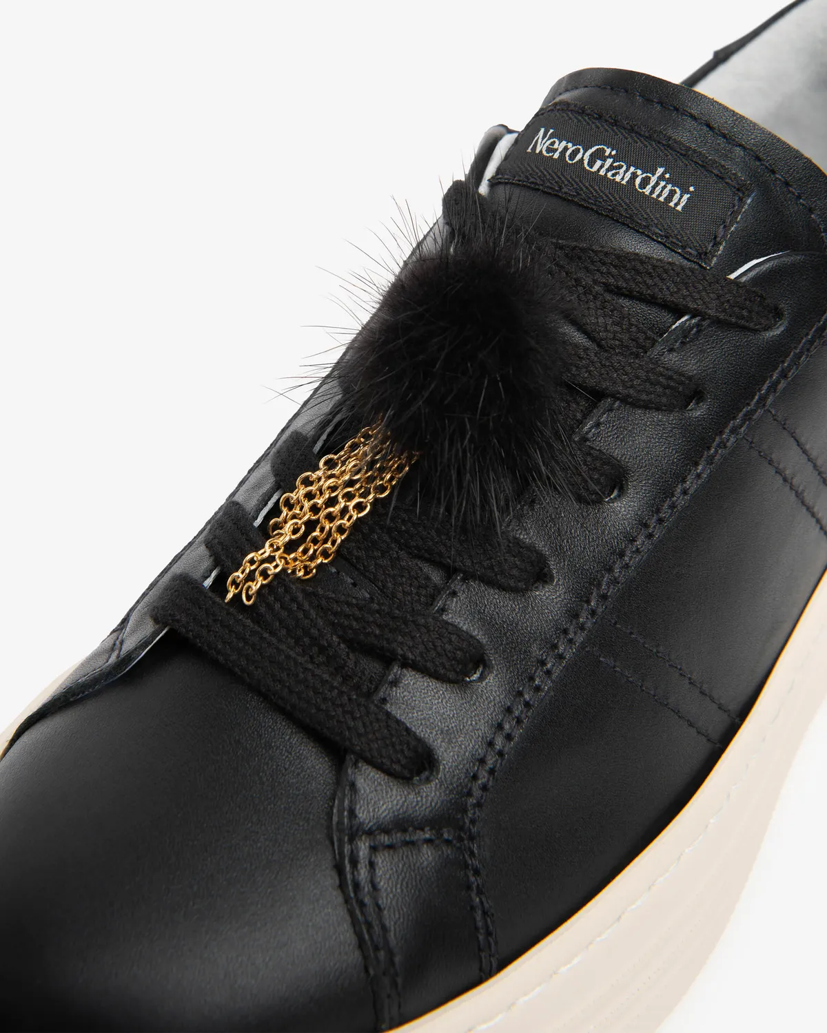 NeroGiardini Sneakers dama piele platforma 40 mm