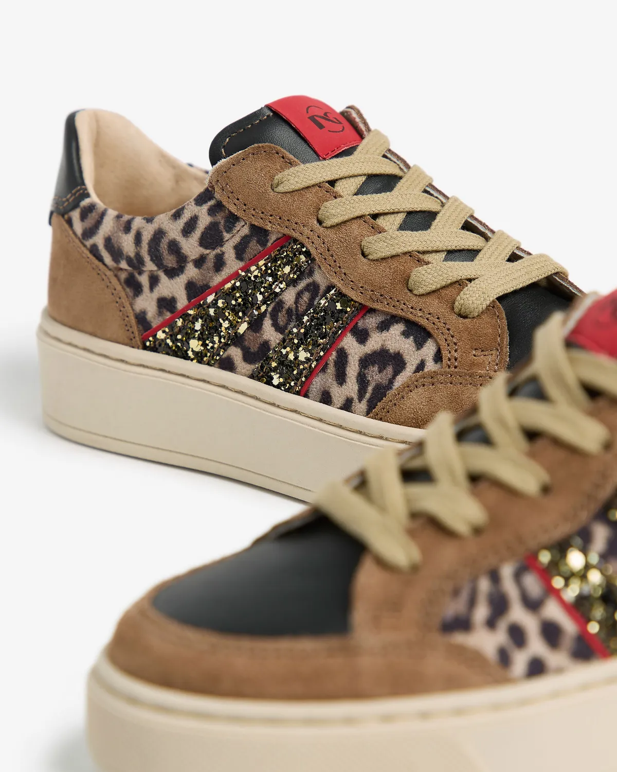 NeroGiardini sneakers adolescenta piele intoarsa usoare