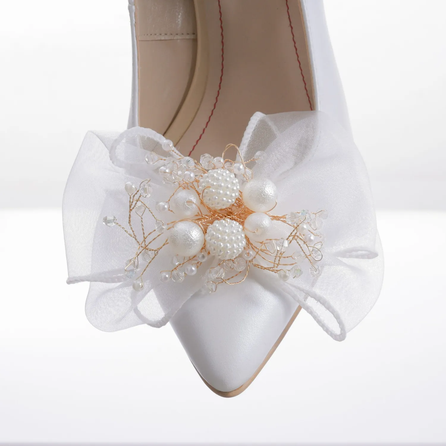 Catinca Shoes A19 ALB pantofi damă piele albă