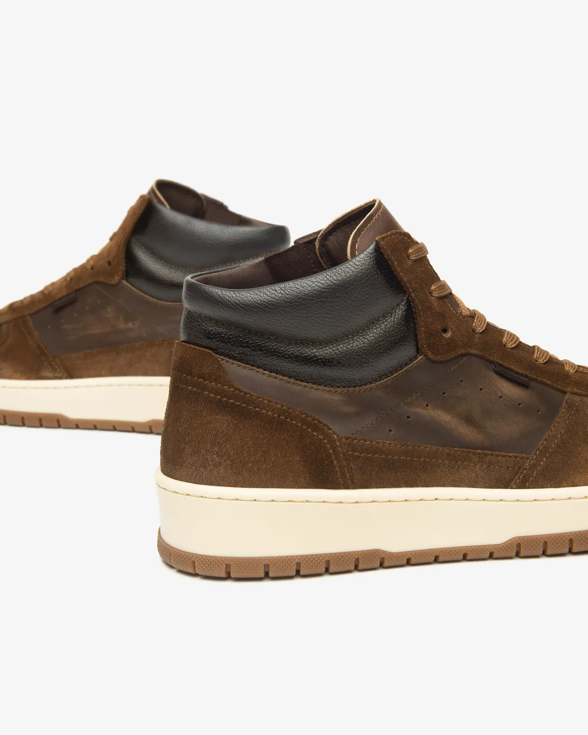 Sneakerși NeroGiardini bărbați piele high-top