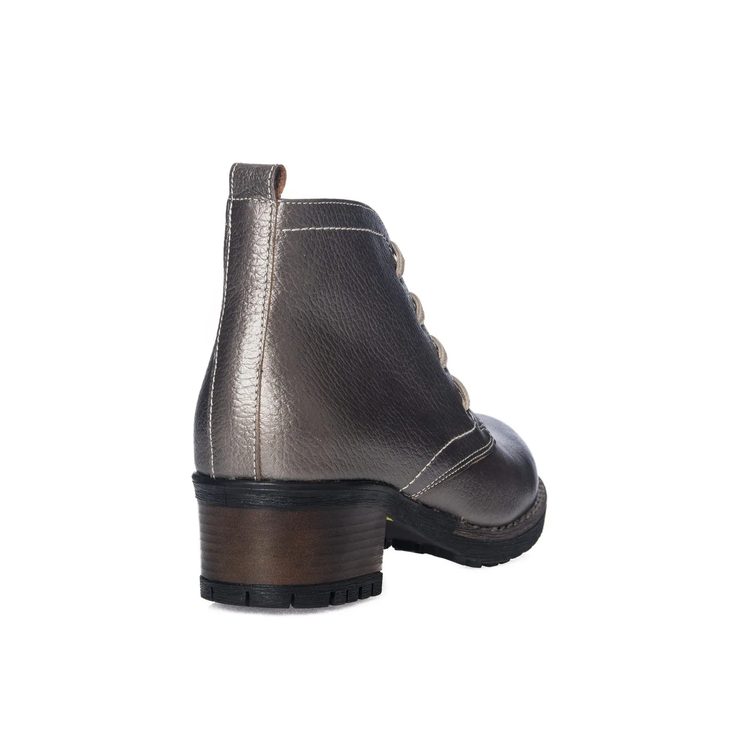 Catinca Shoes BC16 GA ghete dama piele gri argintiu