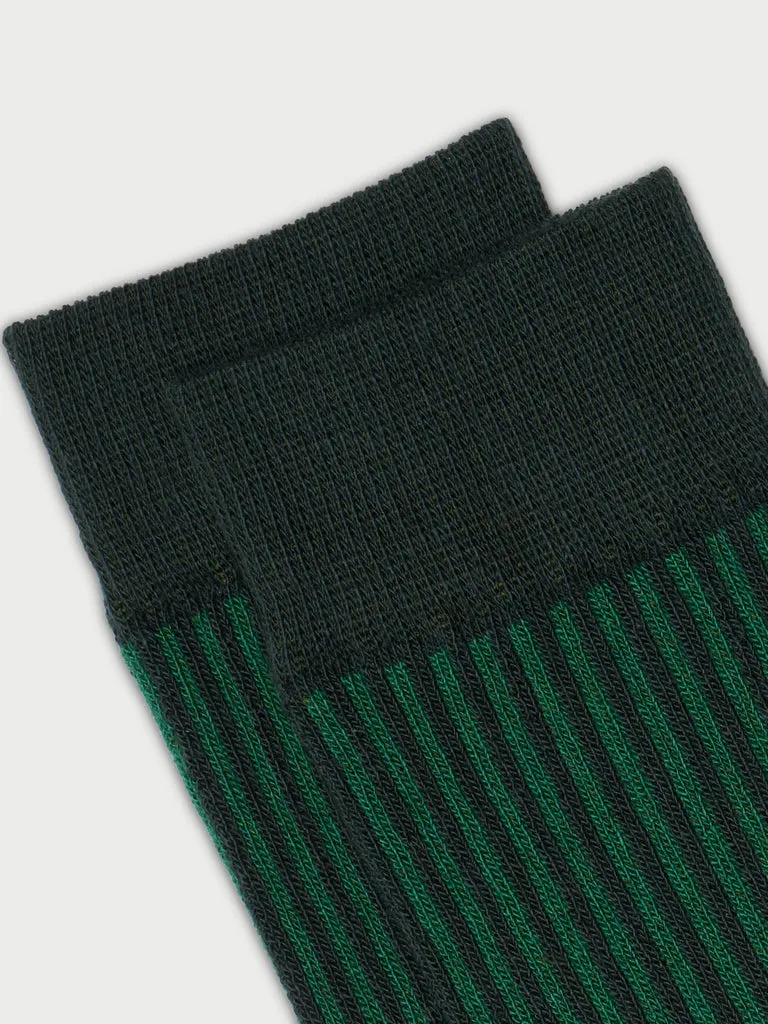 Flagelus Hasburg Heir Green sosete bumbac verde