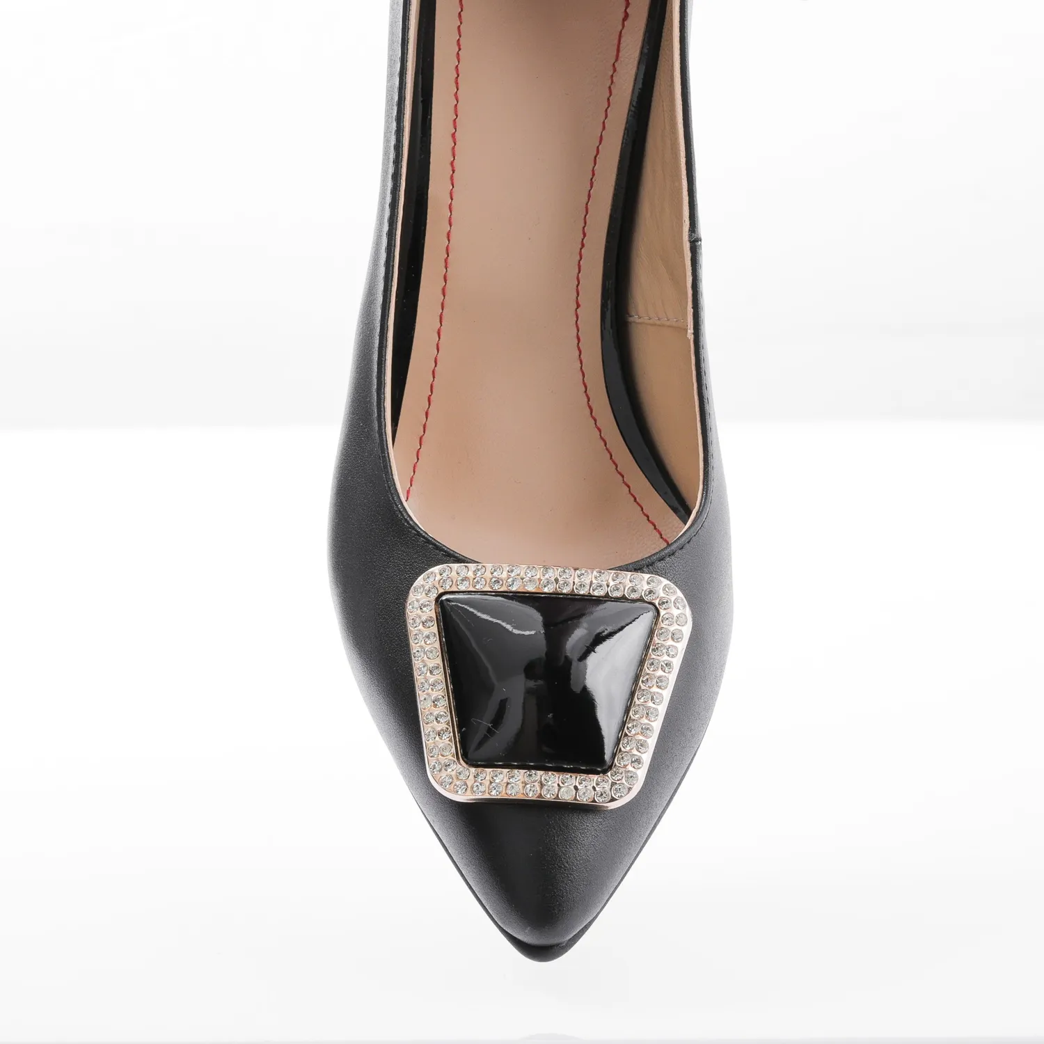 Catinca Shoes A61 NE pantofi dama negru piele naturala