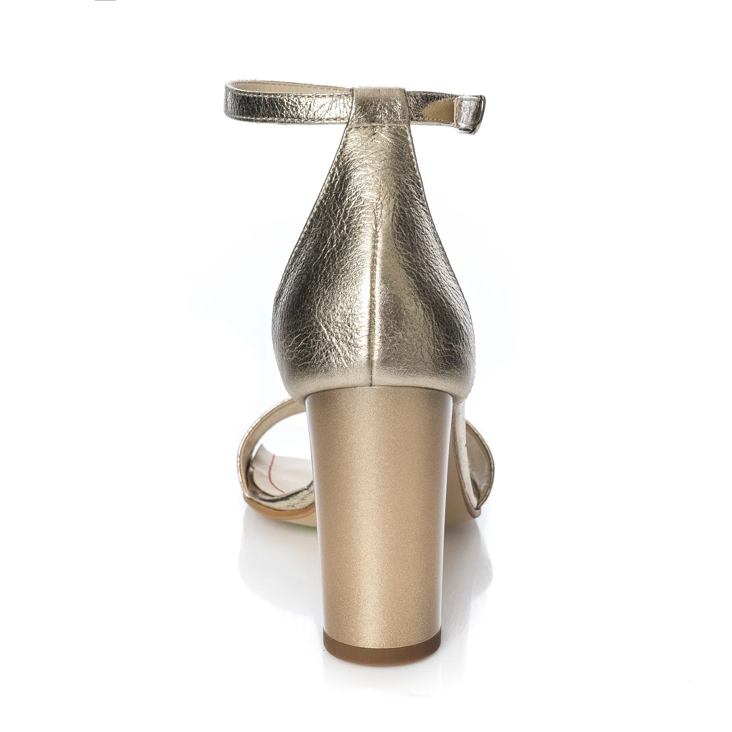 Catinca Shoes S10 AS sandale dama piele auriu sidef