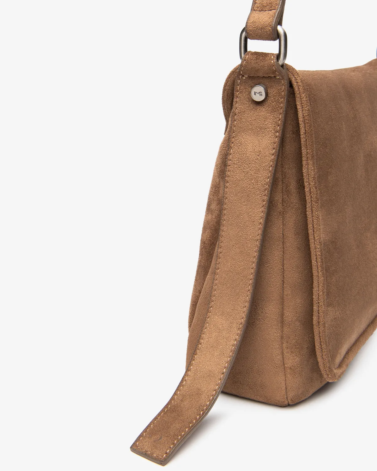 NeroGiardini geanta crossbody dama piele intoarsa