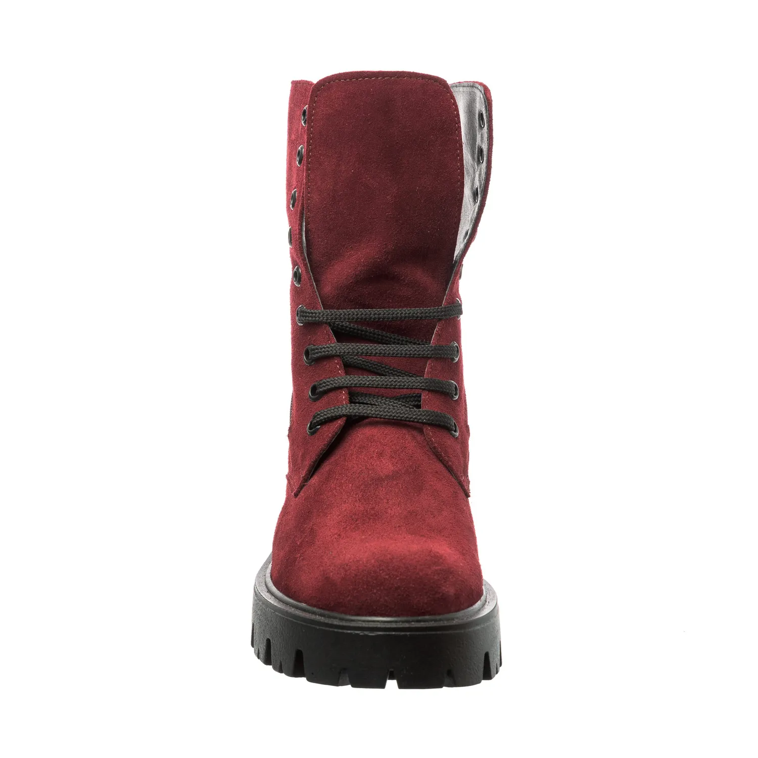 Catinca Shoes BC22 BA bocanci damă bordo piele antilopă