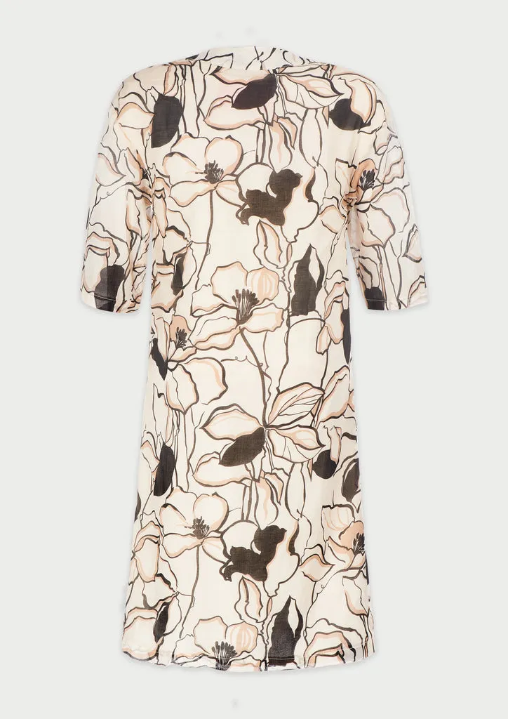 Flagelus Shan Yu Beige Kaftan caftan bej