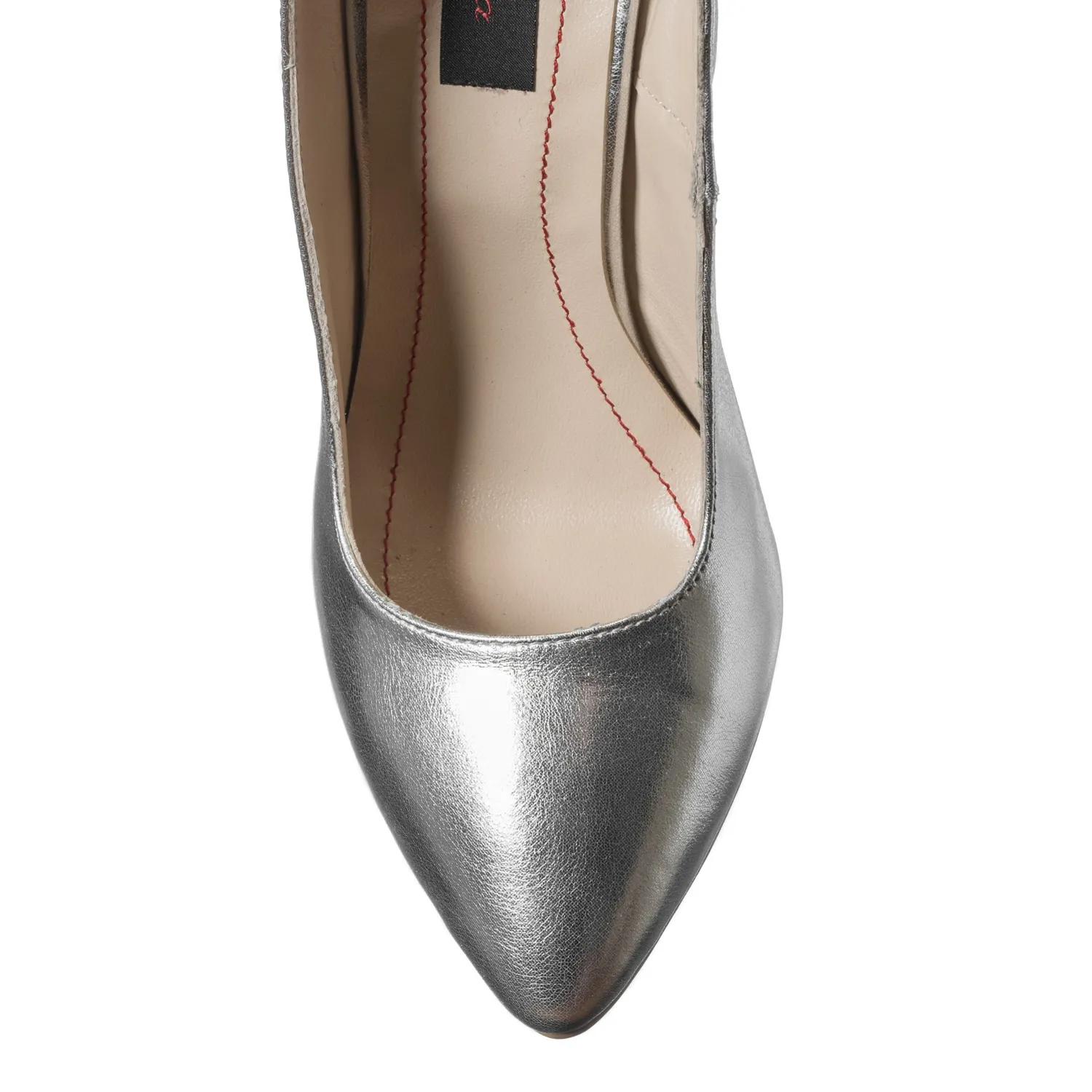 Catinca Shoes 269 AG sandale piele naturala argintiu
