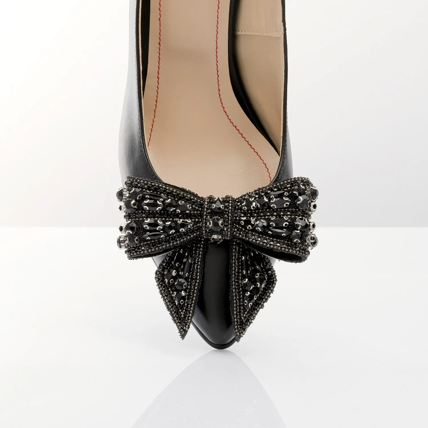 Catinca Shoes D57P NE sandale dama piele negru box