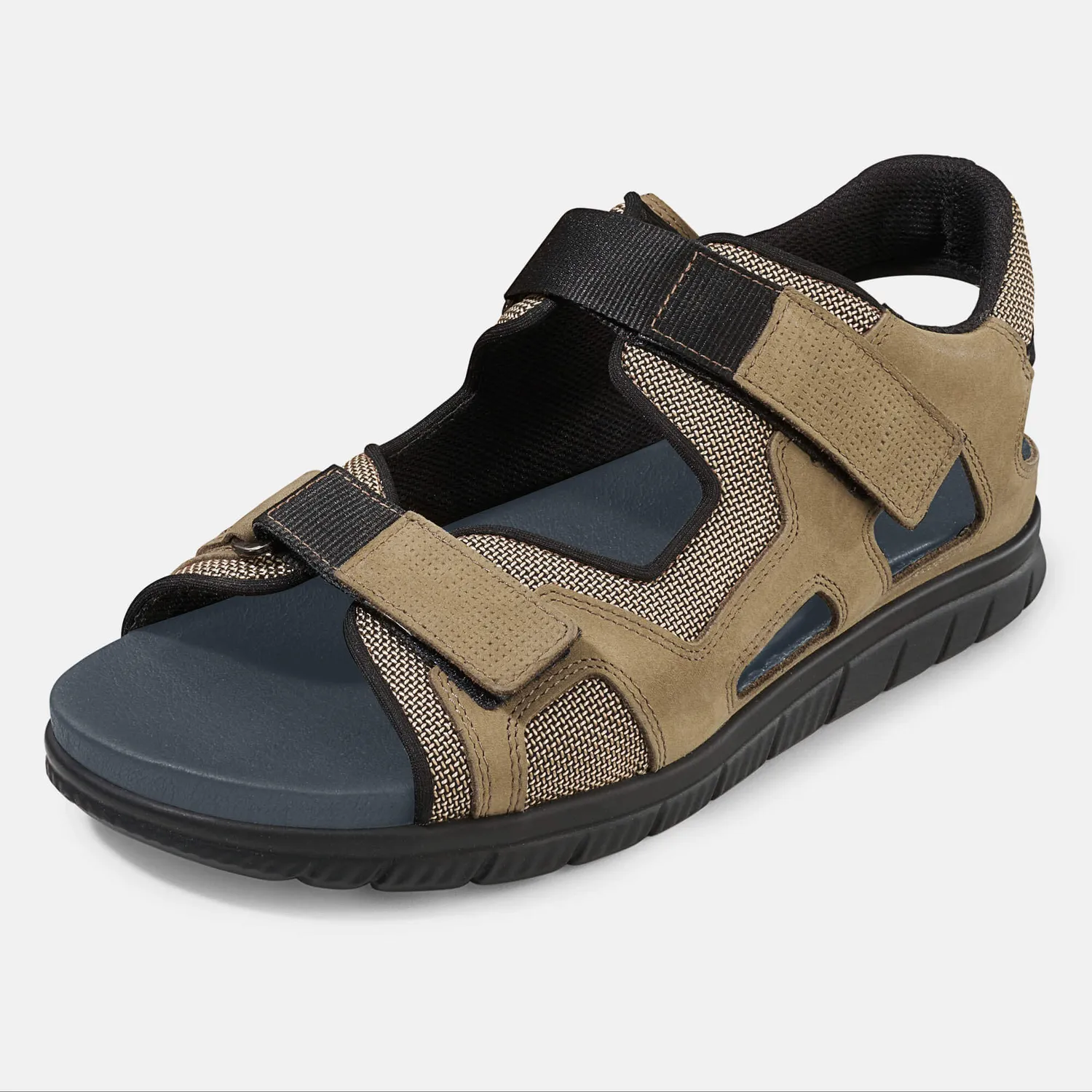 Bär Adrian sandale bărbați oliv velcro late