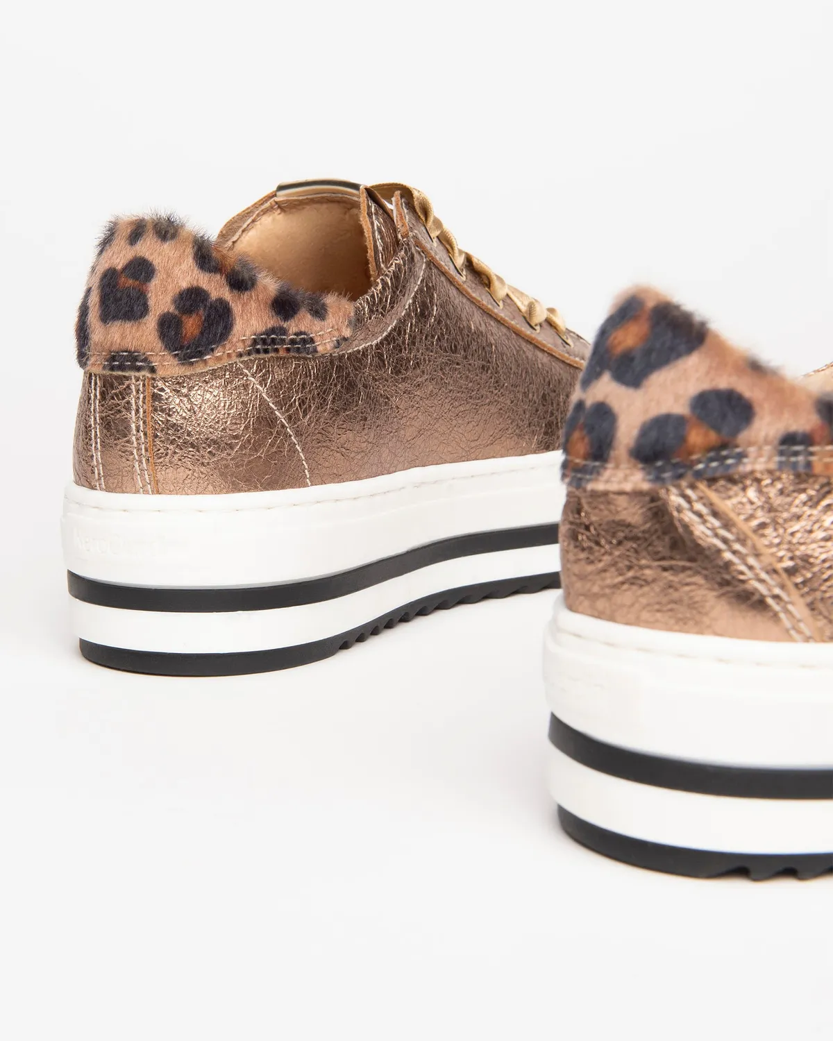 NeroGiardini sneakers fete lac siret satinat marimi 31-39