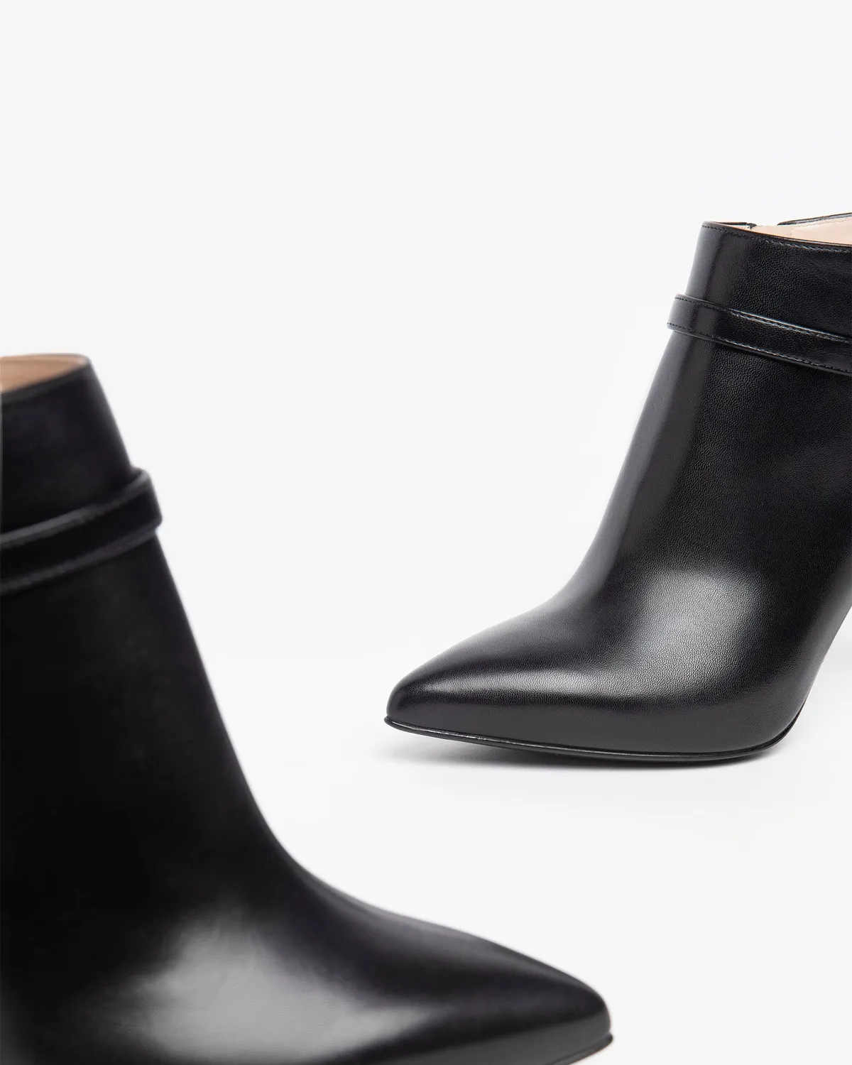 Botine damă NeroGiardini piele toamnă iarnă