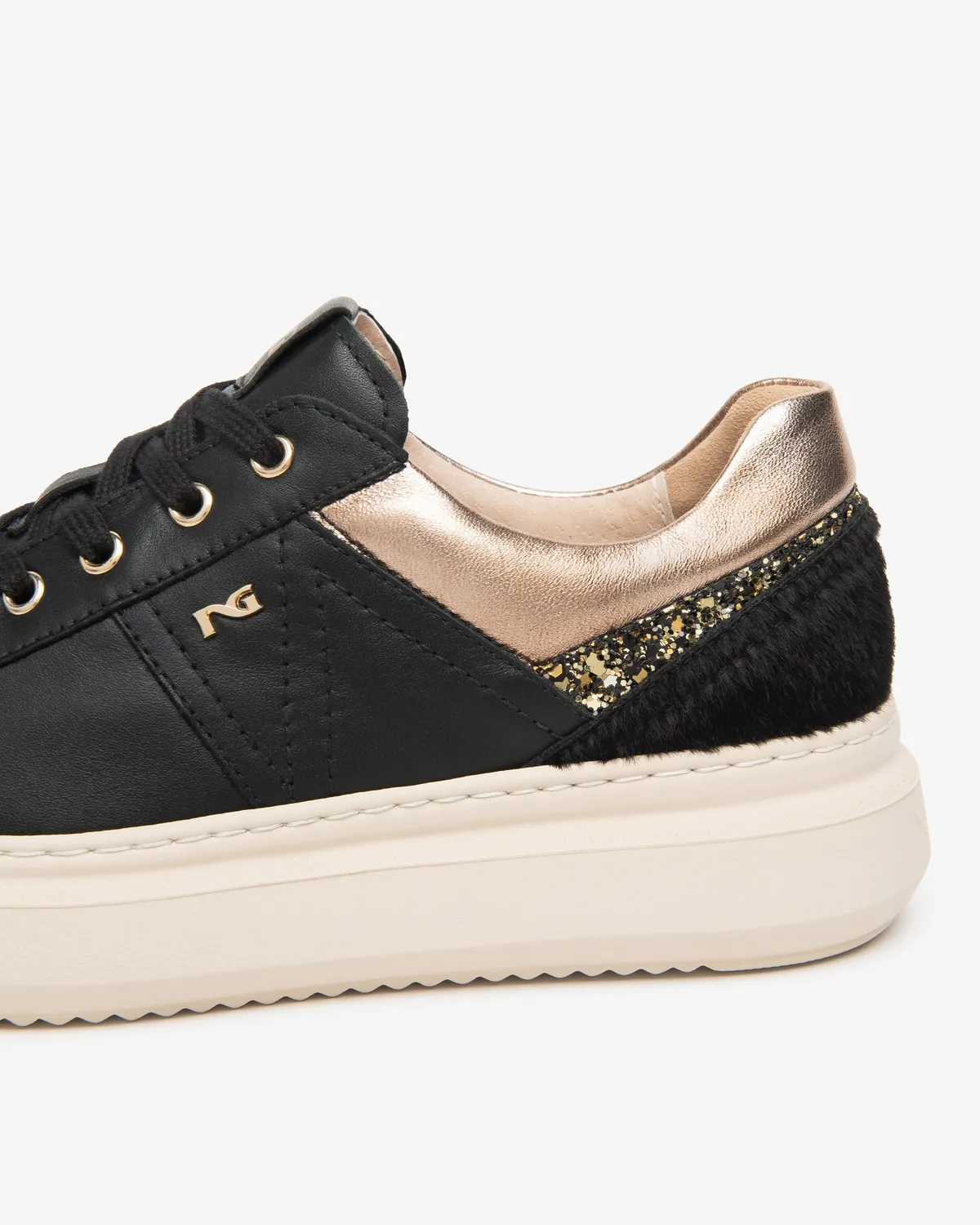 NeroGiardini Sneakers Piele Dama Platforma 40 mm