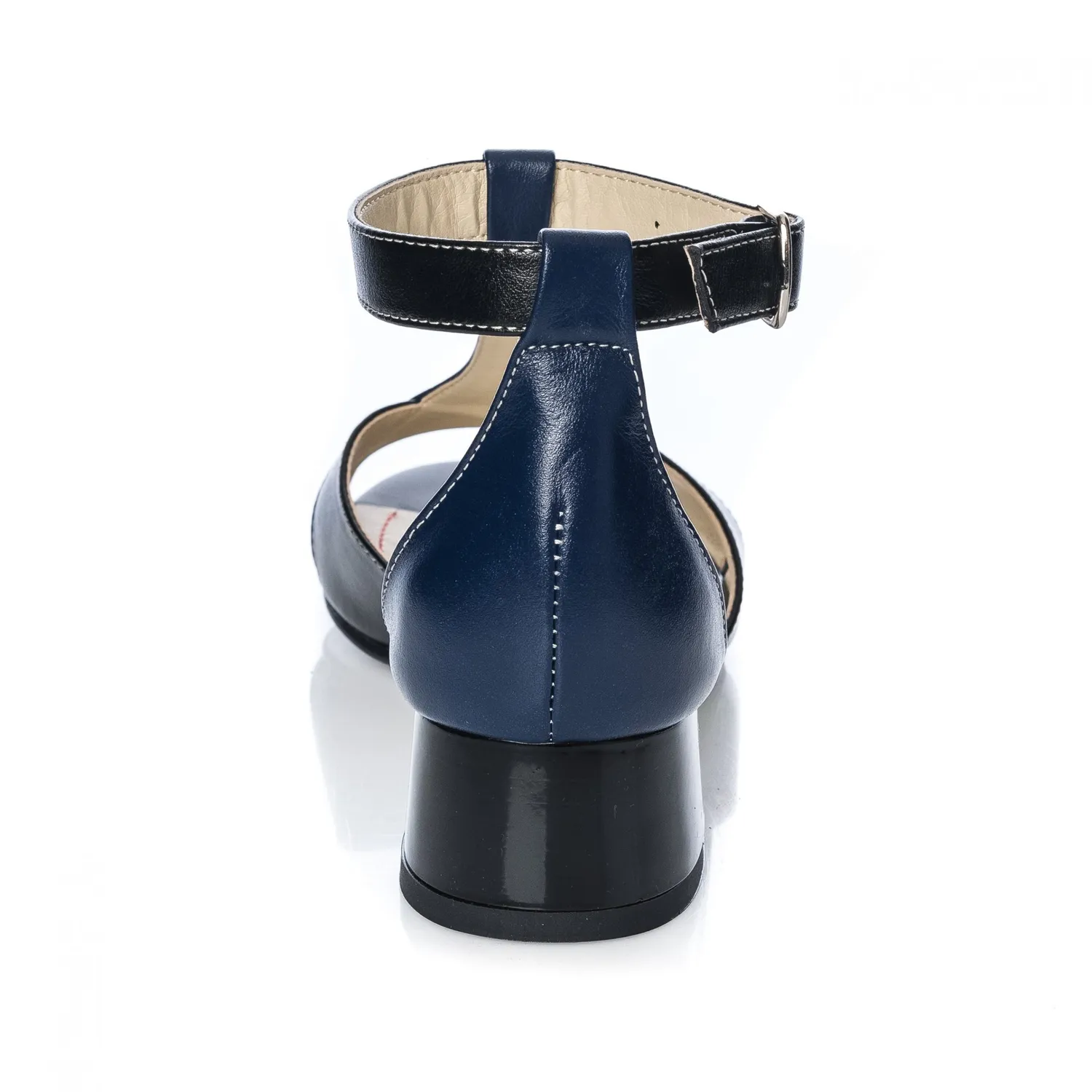 Catinca Shoes S1 BN sandale dama piele bleumarin