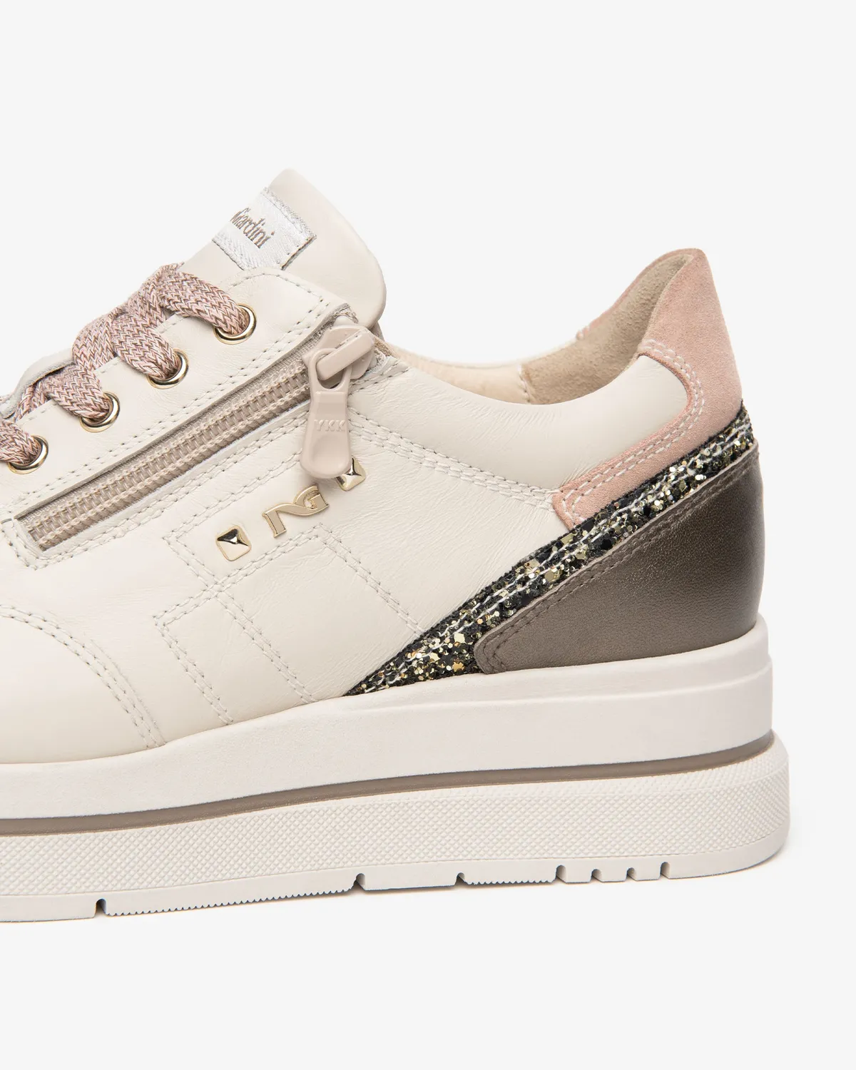 NeroGiardini Sneakers dama piele platforma 45 mm
