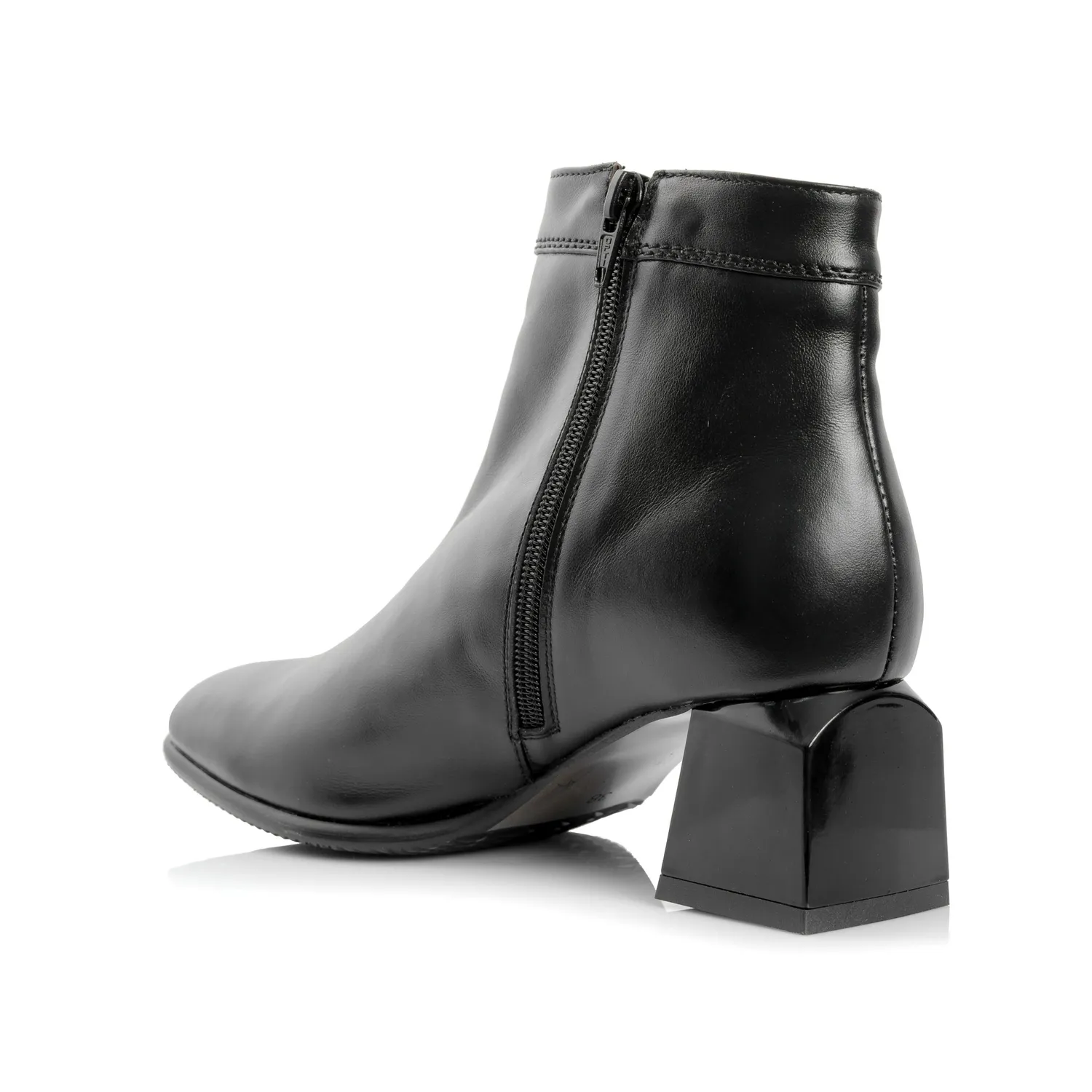 Catinca Shoes G442 ghete dama piele negru box