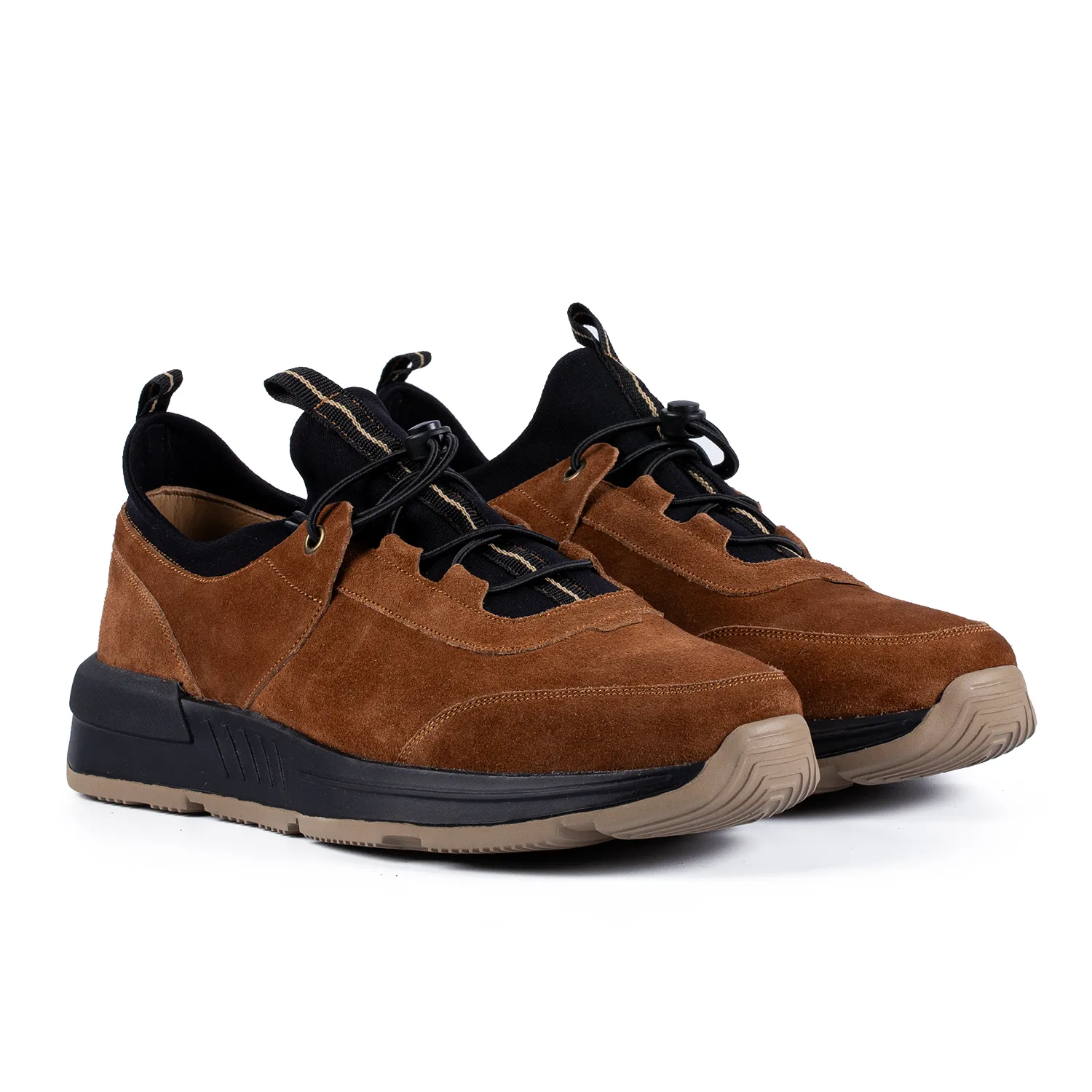 Lucas Shoes Sneaker 520 Maro Velur adidași piele