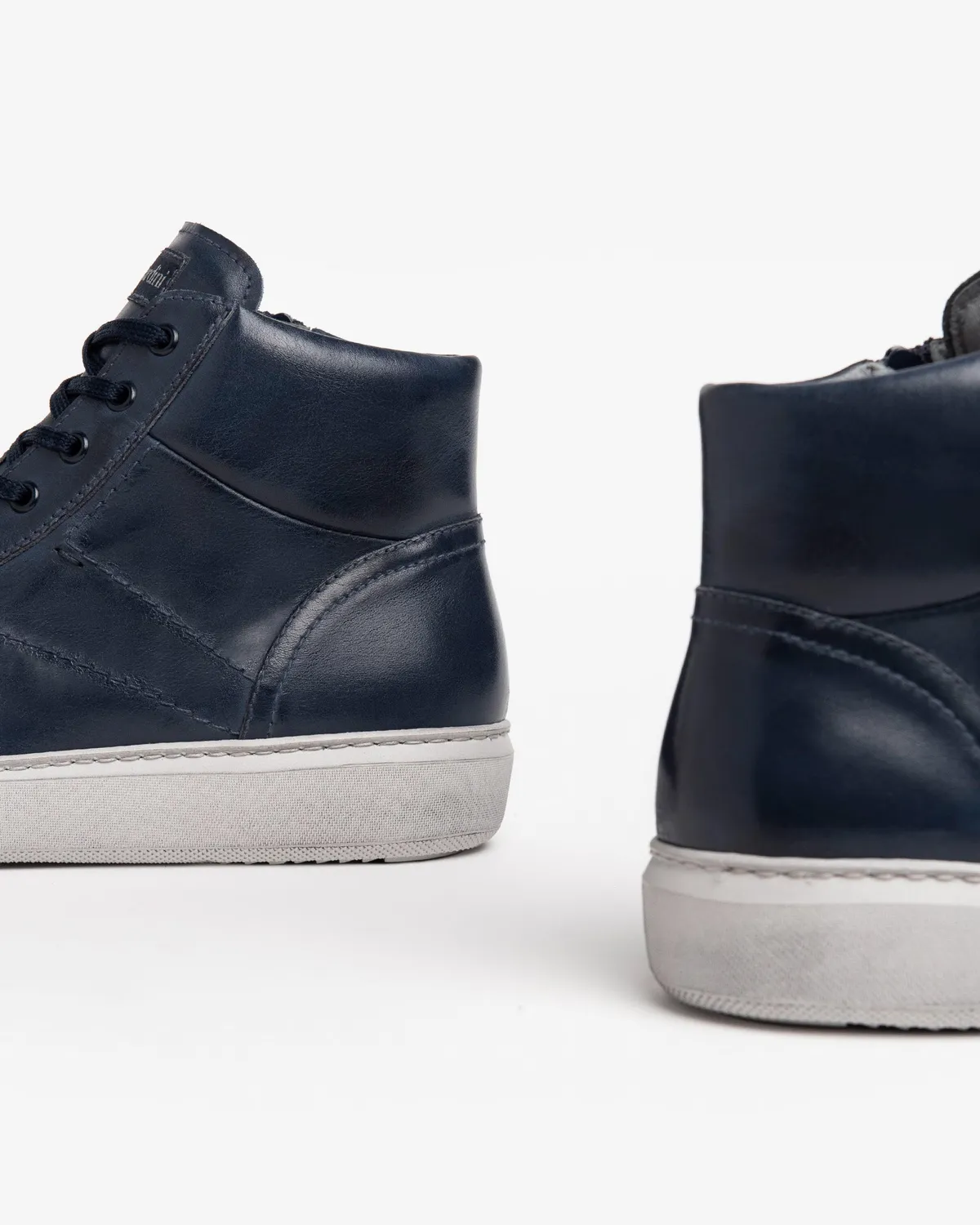 NeroGiardini sneakers piele barbati inalti toamna