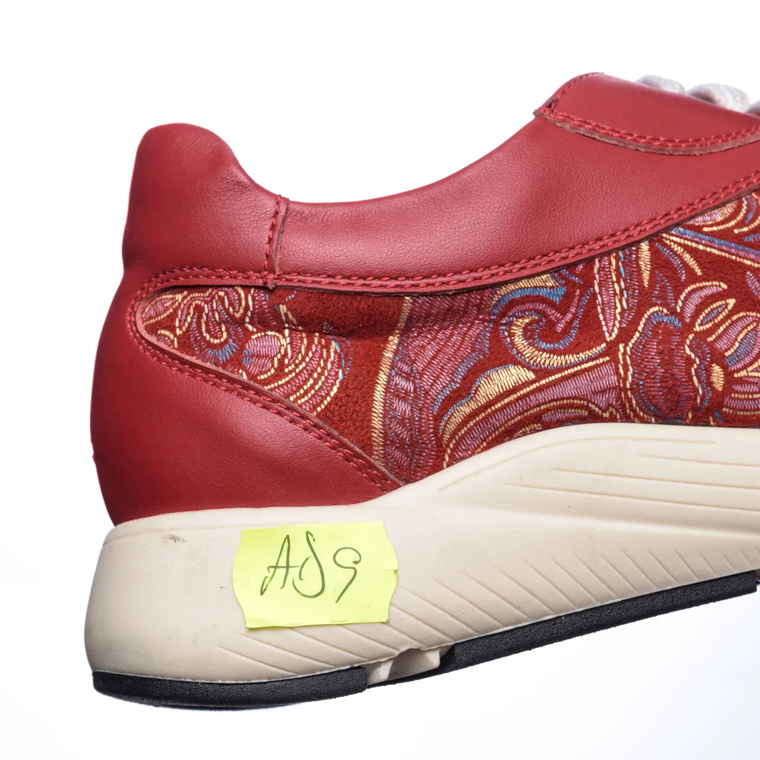 Catinca Shoes AD9 RSR pantofi sport piele rosu