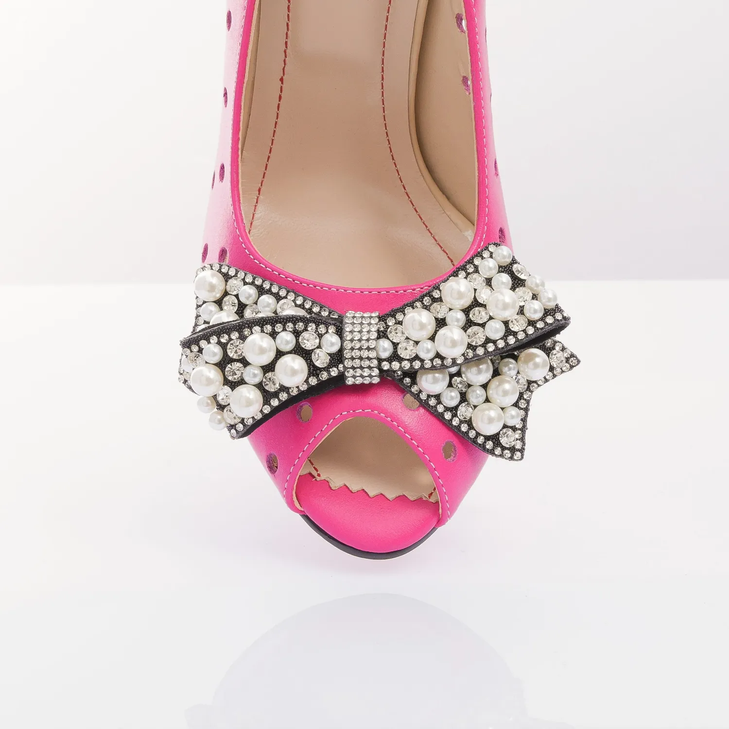Catinca Shoes F23M ROZ sandale dama piele roz box