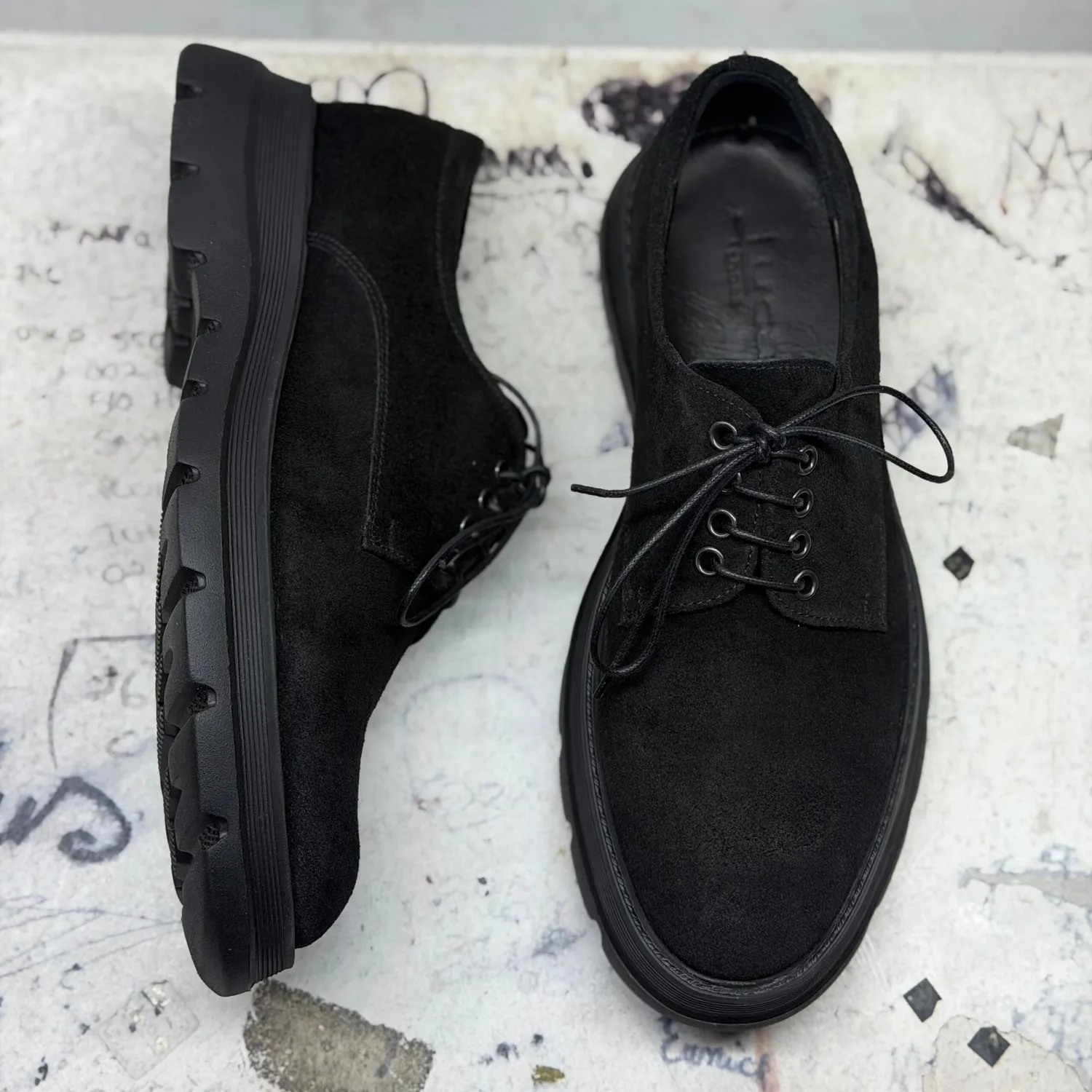 Lucas Shoes Casual 346 1009 pantofi barbati negru velur