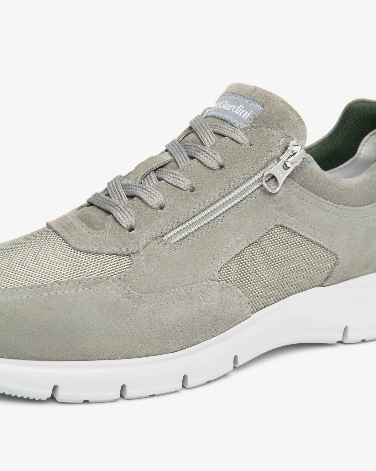 NeroGiardini sneakers barbati piele intoarsa panza