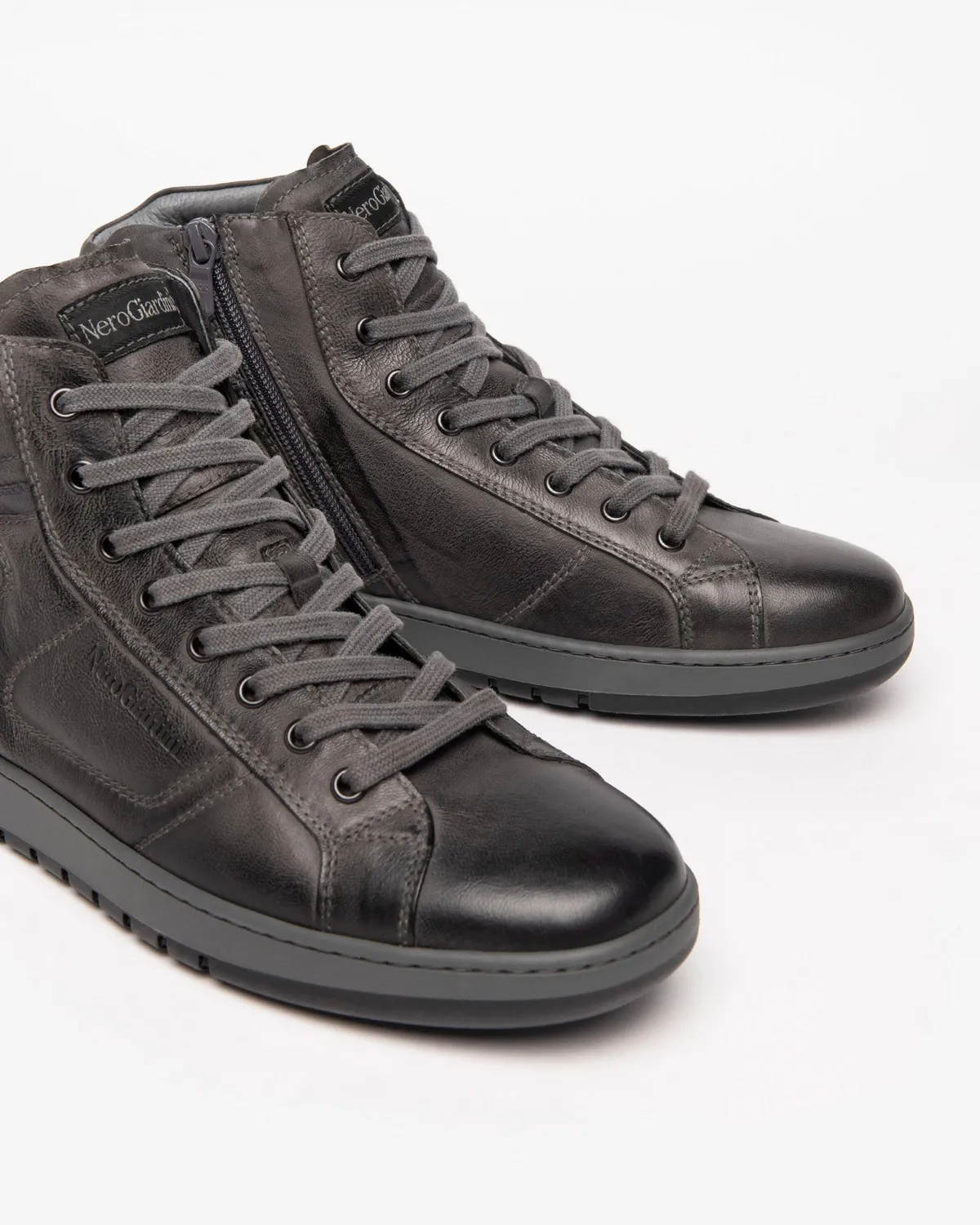NeroGiardini sneakers piele barbati inalti iarna