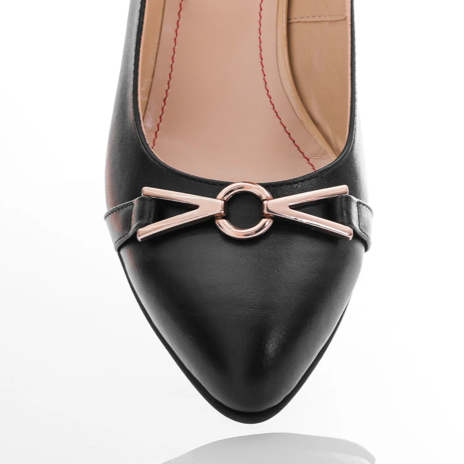 Catinca Shoes A44 N pantofi dama piele negru box